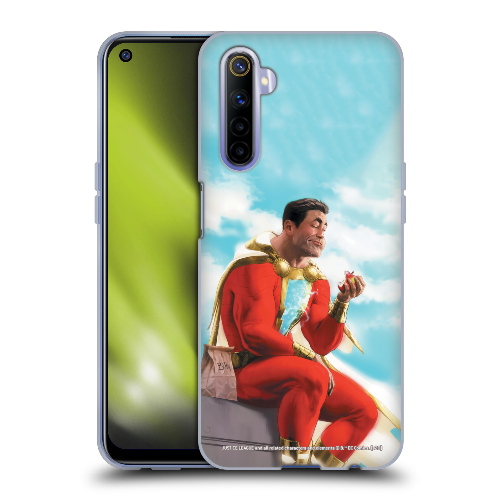 JUSTICE LEAGUE DC COMICS SHAZAM COMIC BOOK ART SOFT GEL CASE FOR REALME PHONES - Picture 10 of 11