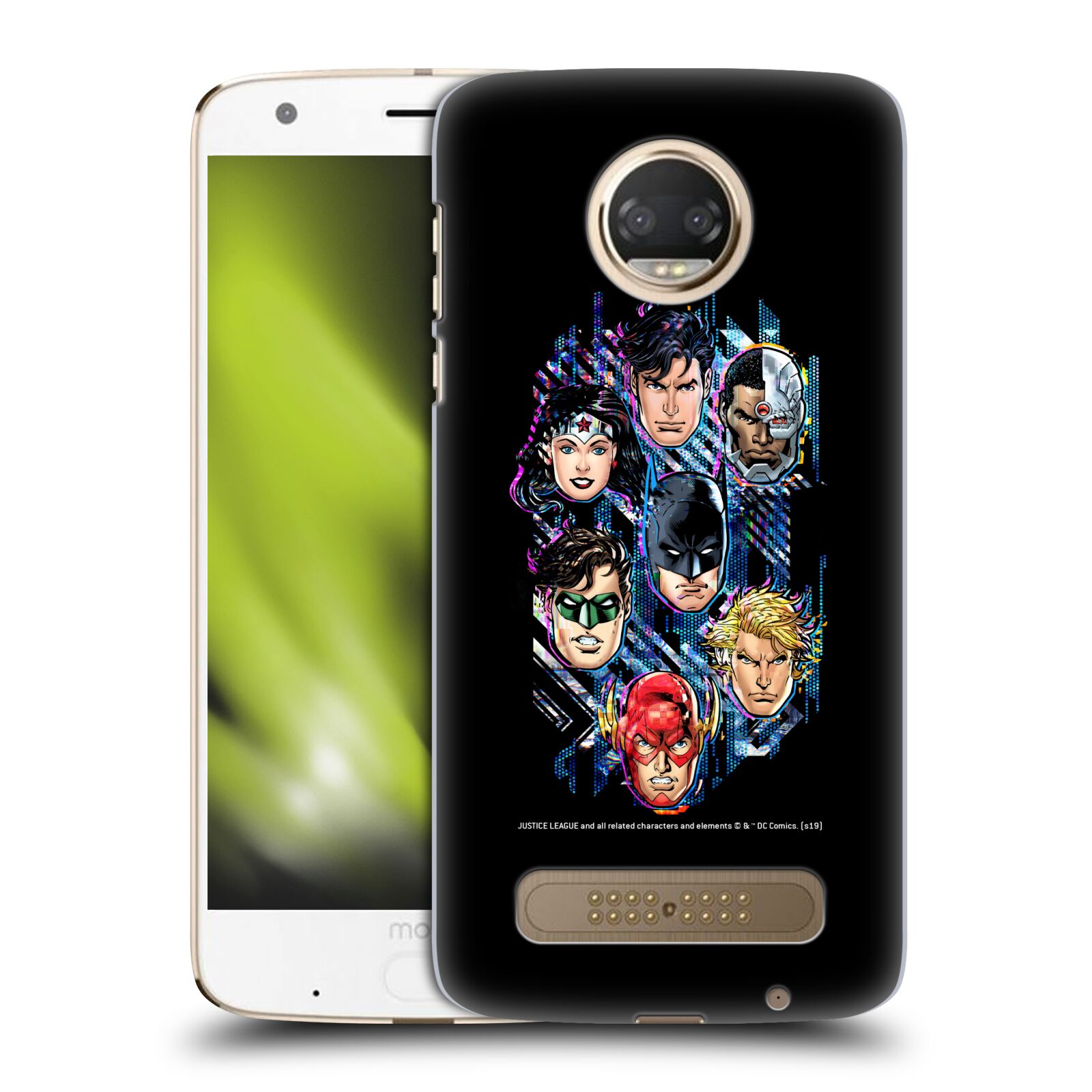 OFFICIAL JUSTICE LEAGUE DC COMICS ELECTRIC GRAPHICS CASE FOR MOTOROLA PHONES 1 - 第 9/10 張圖片