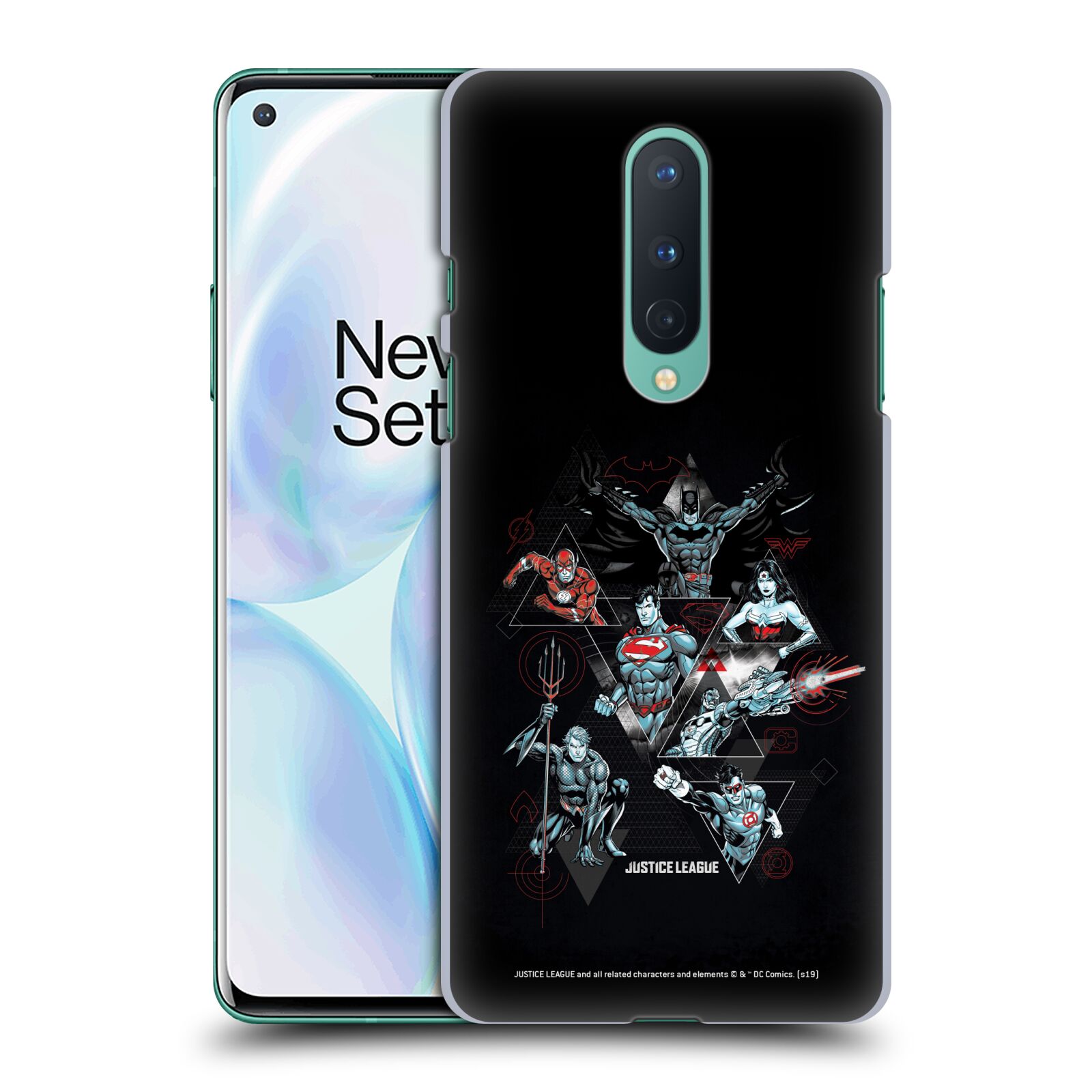 OFFICIAL JUSTICE LEAGUE DC COMICS DARK ELECTRIC GRAPHICS CASE FOR OPPO PHONES - 第 10/10 張圖片