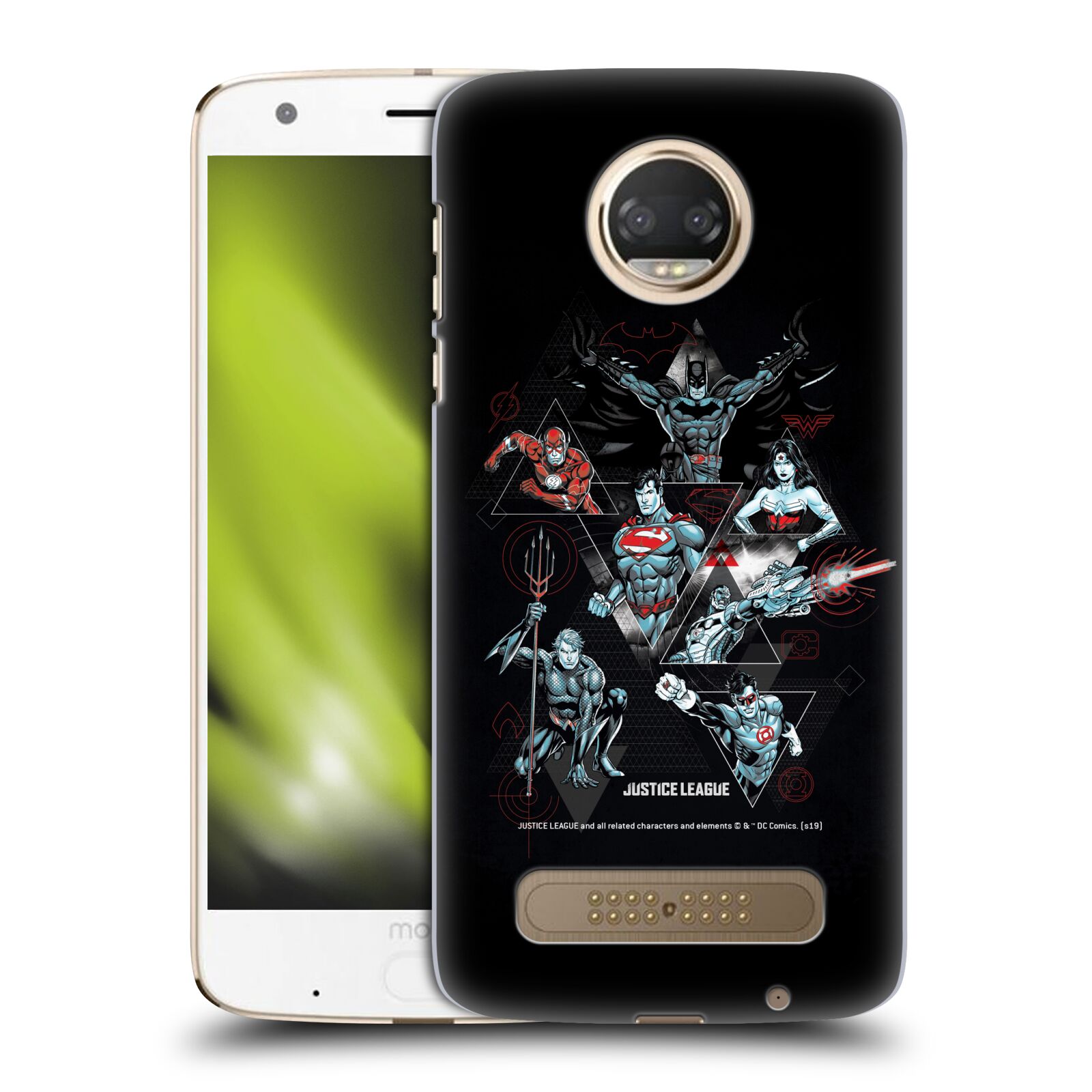 OFFICIAL JUSTICE LEAGUE DC COMICS ELECTRIC GRAPHICS CASE FOR MOTOROLA PHONES 1 - 第 10/10 張圖片