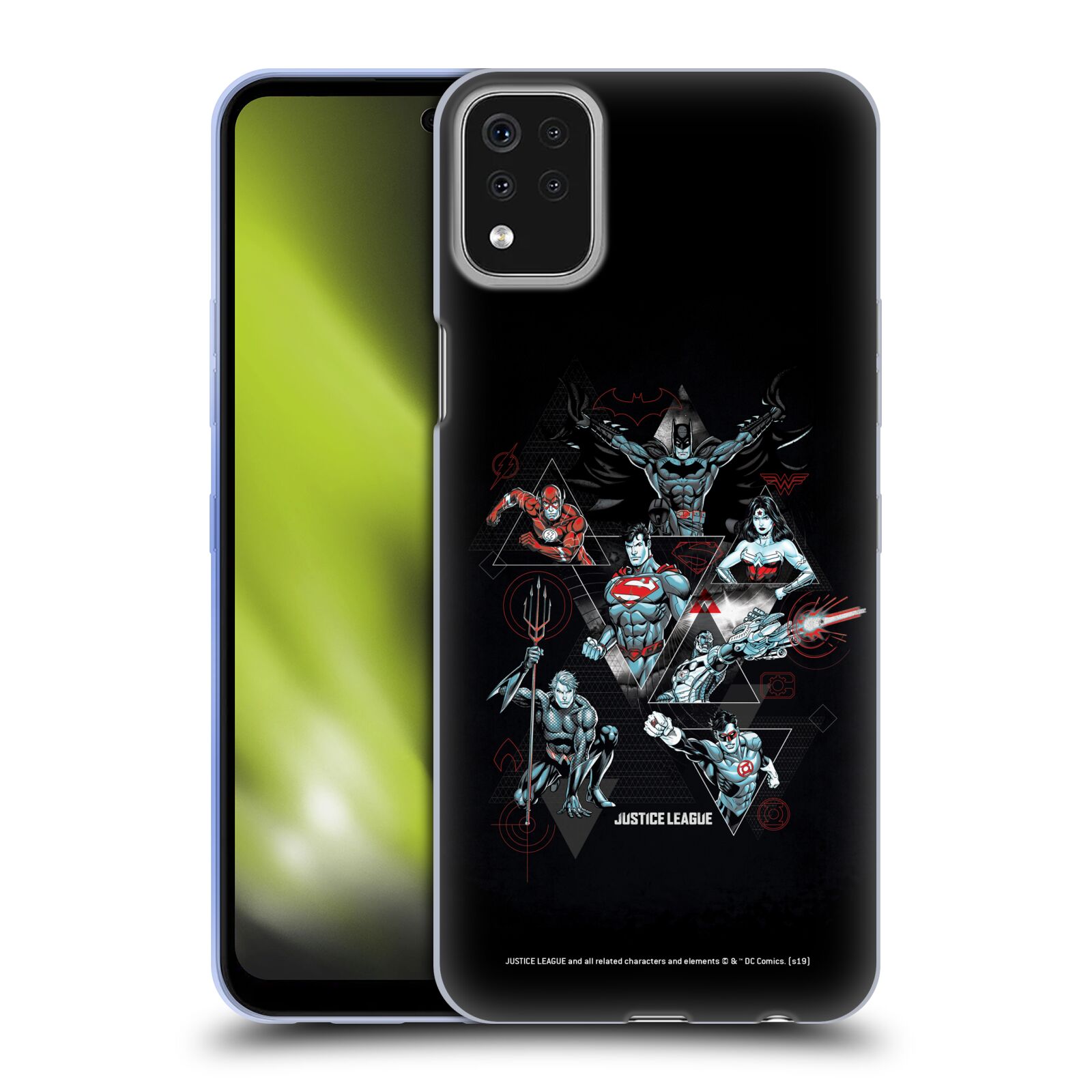OFFICIAL JUSTICE LEAGUE DC COMICS ELECTRIC GRAPHICS GEL CASE FOR LG PHONES 1 - 第 8/8 張圖片