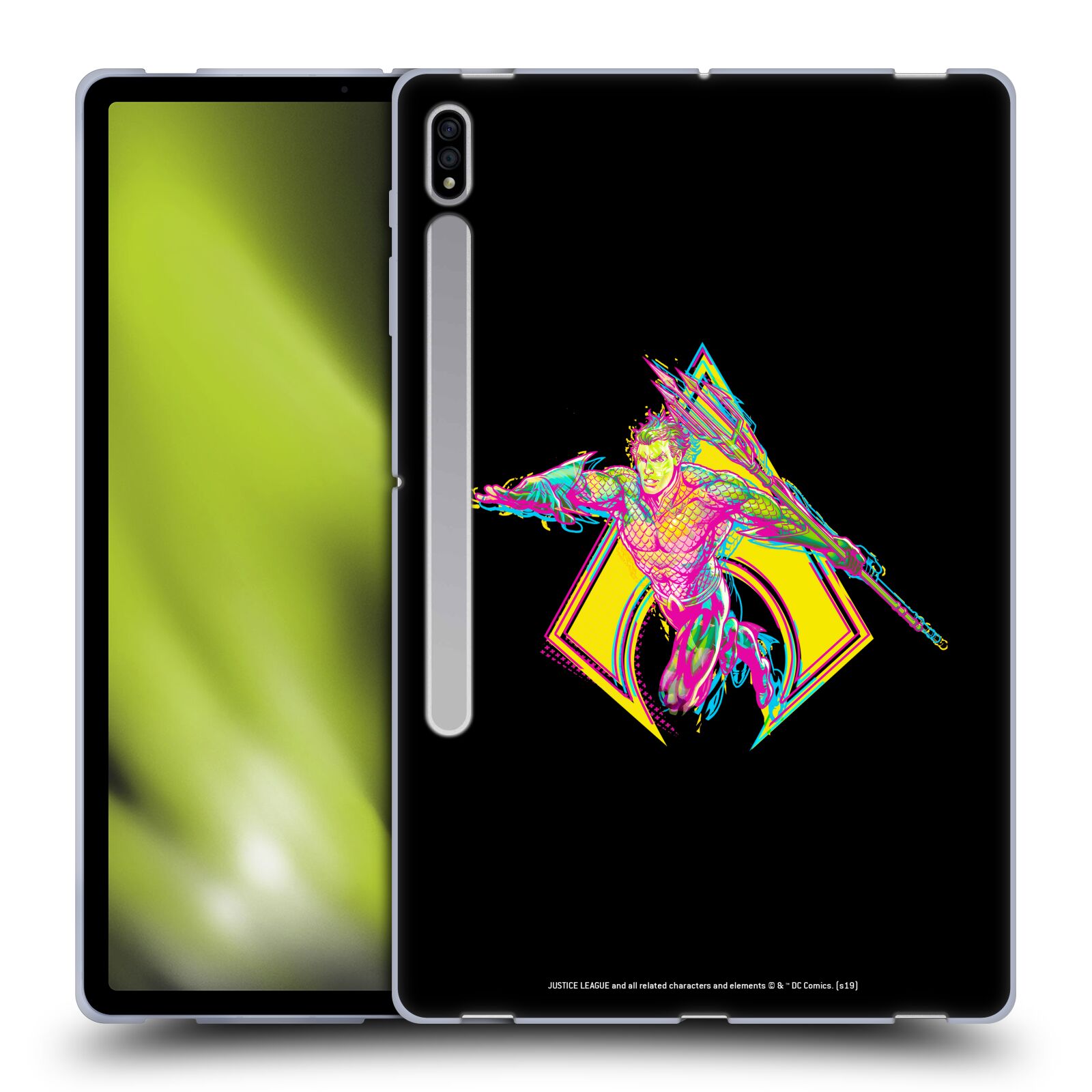 JUSTICE LEAGUE DC COMICS DARK ELECTRIC POP ICONS GEL CASE FOR SAMSUNG TABLETS 1 - Picture 8 of 15