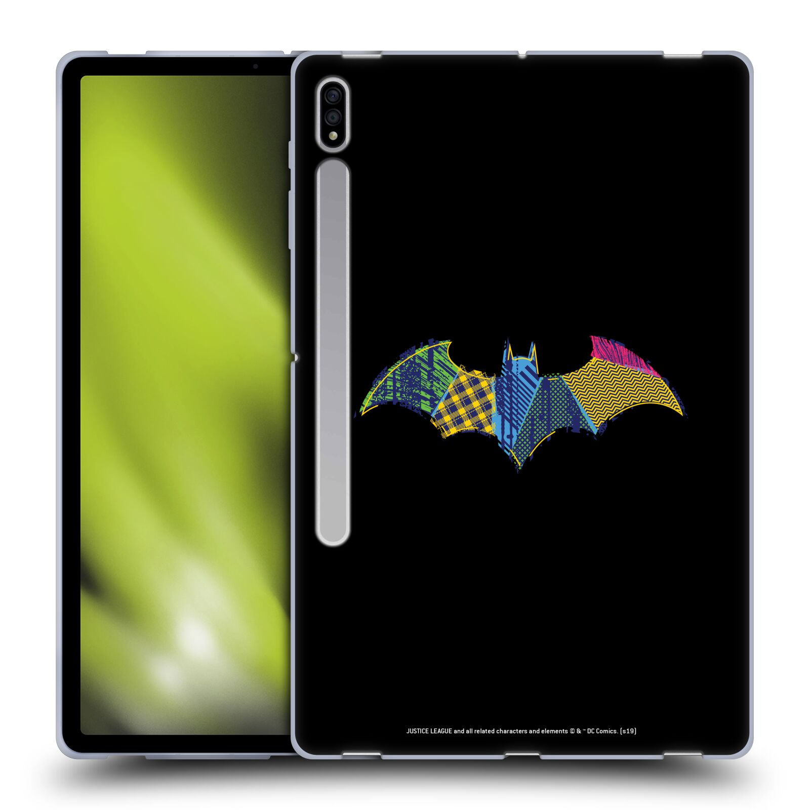 JUSTICE LEAGUE DC COMICS DARK ELECTRIC POP ICONS GEL CASE FOR SAMSUNG TABLETS 1 - Picture 9 of 15