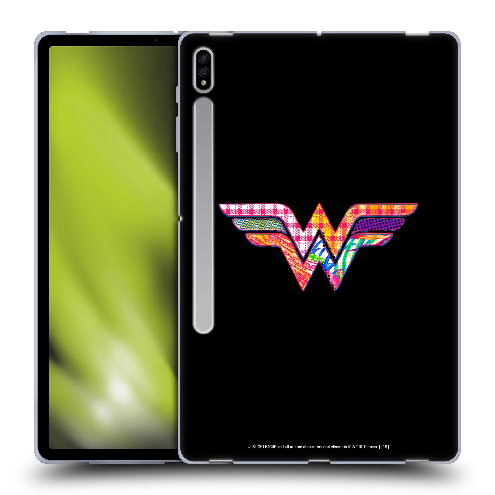JUSTICE LEAGUE DC COMICS DARK ELECTRIC POP ICONS GEL CASE FOR SAMSUNG TABLETS 1 - Picture 15 of 15