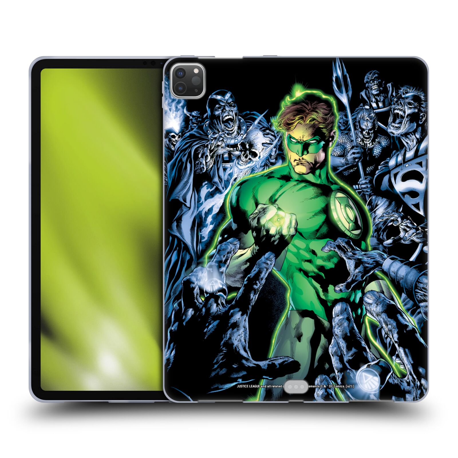 JUSTICE LEAGUE DC COMICS GREEN LANTERN COMIC COVER GEL CASE APPLE SAMSUNG KINDLE - Picture 8 of 9