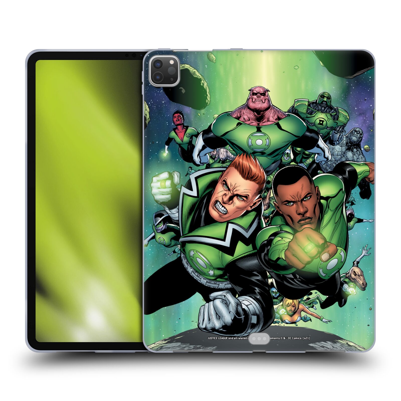 JUSTICE LEAGUE DC COMICS GREEN LANTERN COMIC COVER GEL CASE APPLE SAMSUNG KINDLE - Picture 9 of 9