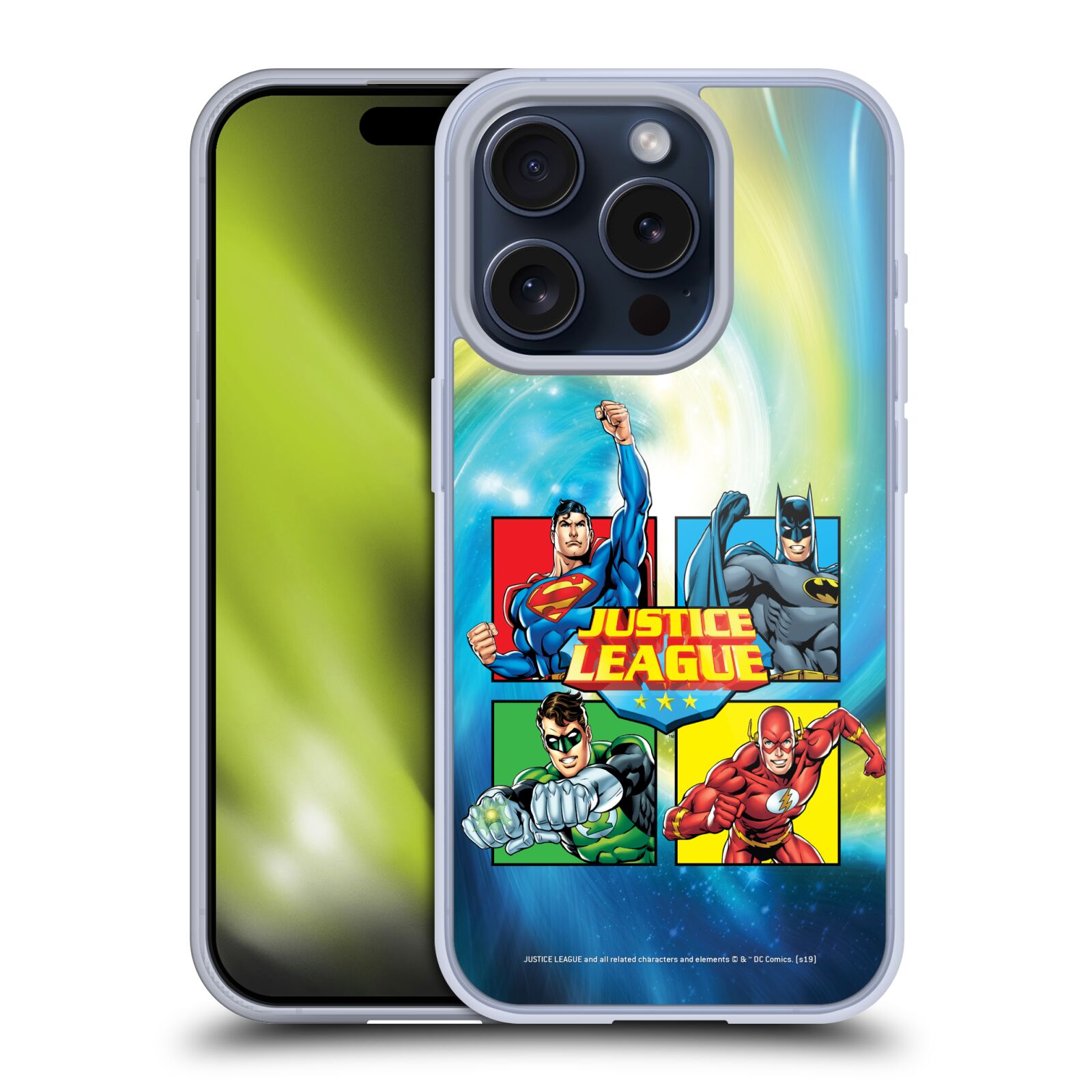 JUSTICE LEAGUE DC COMICS ÉQUIPE SUPRÊME ÉTUI COQUE EN GEL POUR APPLE iPHONE - Photo 8 sur 15