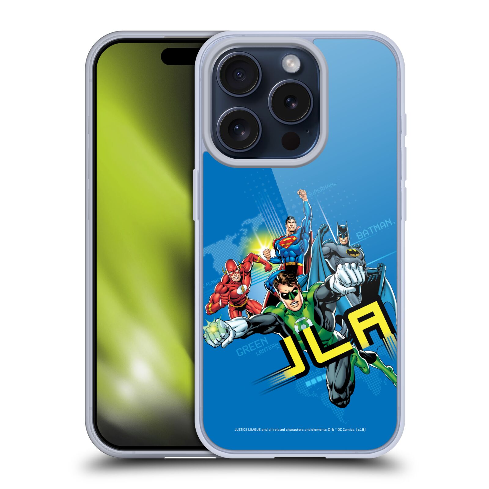 JUSTICE LEAGUE DC COMICS ÉQUIPE SUPRÊME ÉTUI COQUE EN GEL POUR APPLE iPHONE - Photo 12 sur 15
