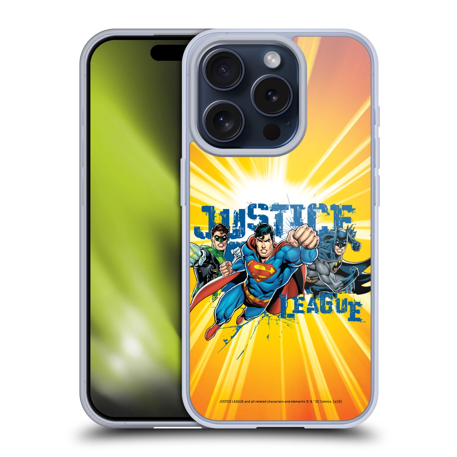 JUSTICE LEAGUE DC COMICS ÉQUIPE SUPRÊME ÉTUI COQUE EN GEL POUR APPLE iPHONE - Photo 11 sur 15