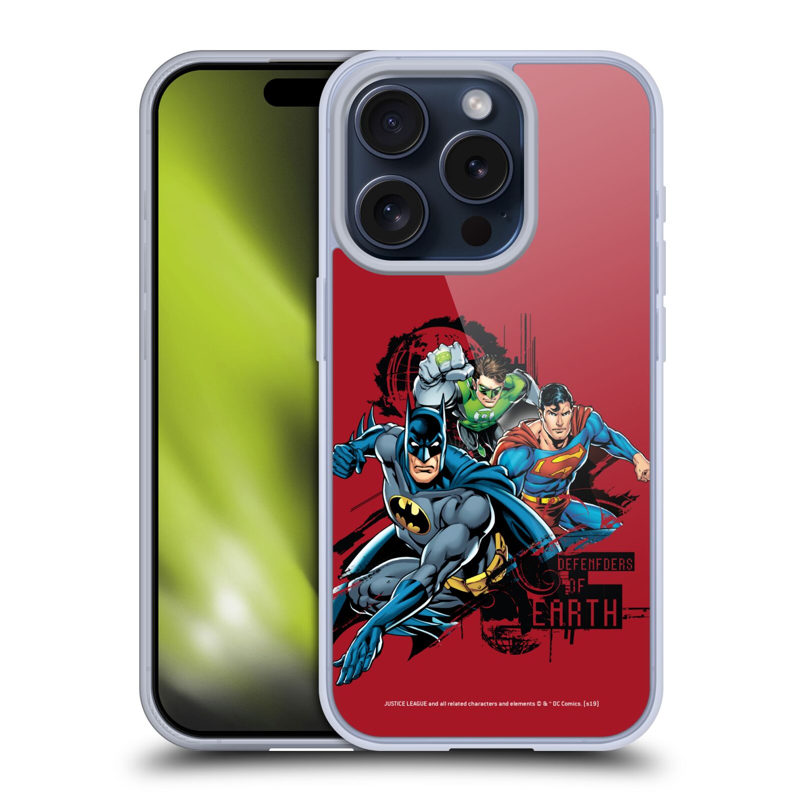 JUSTICE LEAGUE DC COMICS ÉQUIPE SUPRÊME ÉTUI COQUE EN GEL POUR APPLE iPHONE - Photo 14 sur 15