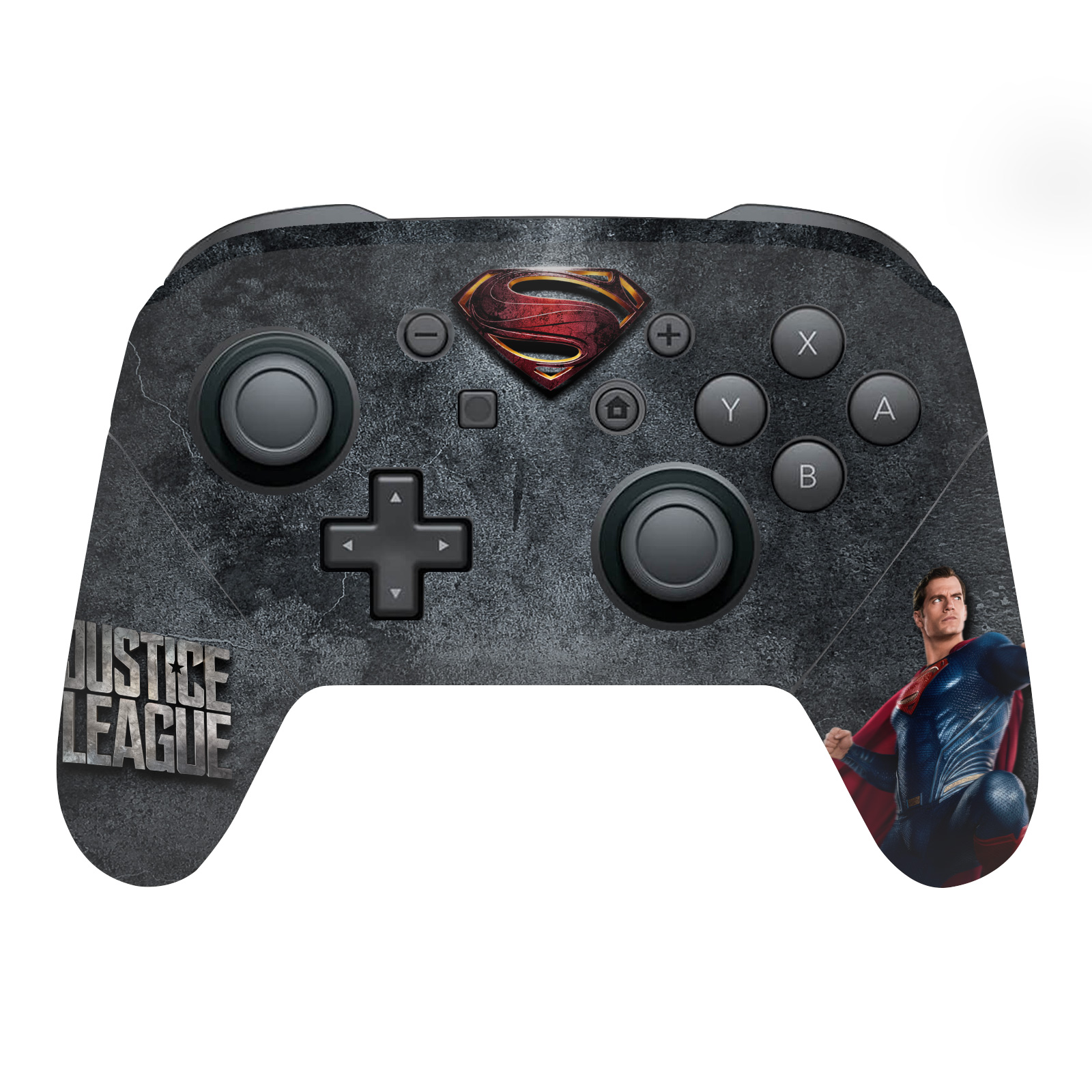 JUSTICE LEAGUE FILM LOGO I SKÓRA POSTACI NINTENDO SWITCH PRO KONTROLER - Zdjęcie 7 z 9