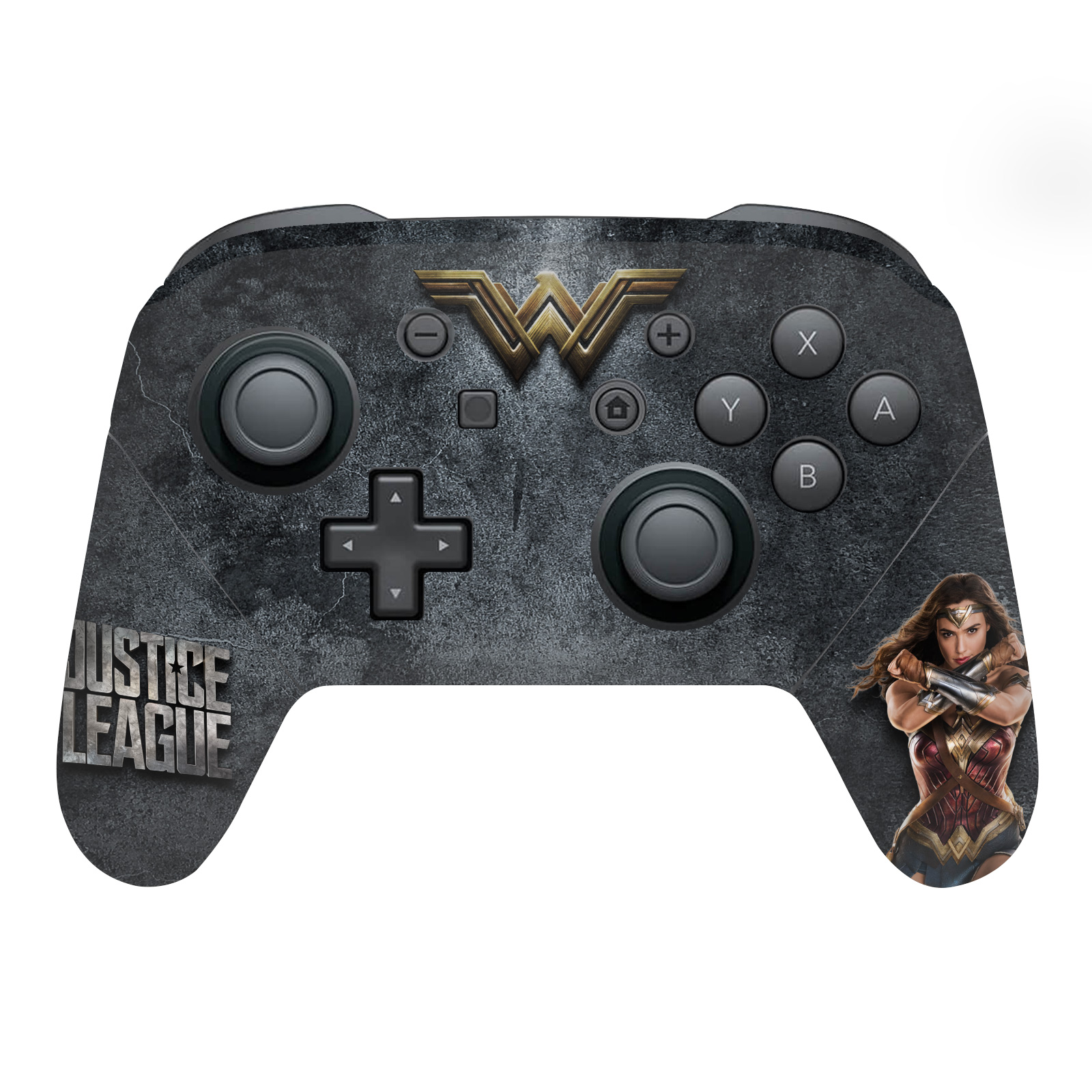 JUSTICE LEAGUE FILM LOGO I SKÓRA POSTACI NINTENDO SWITCH PRO KONTROLER - Zdjęcie 8 z 9