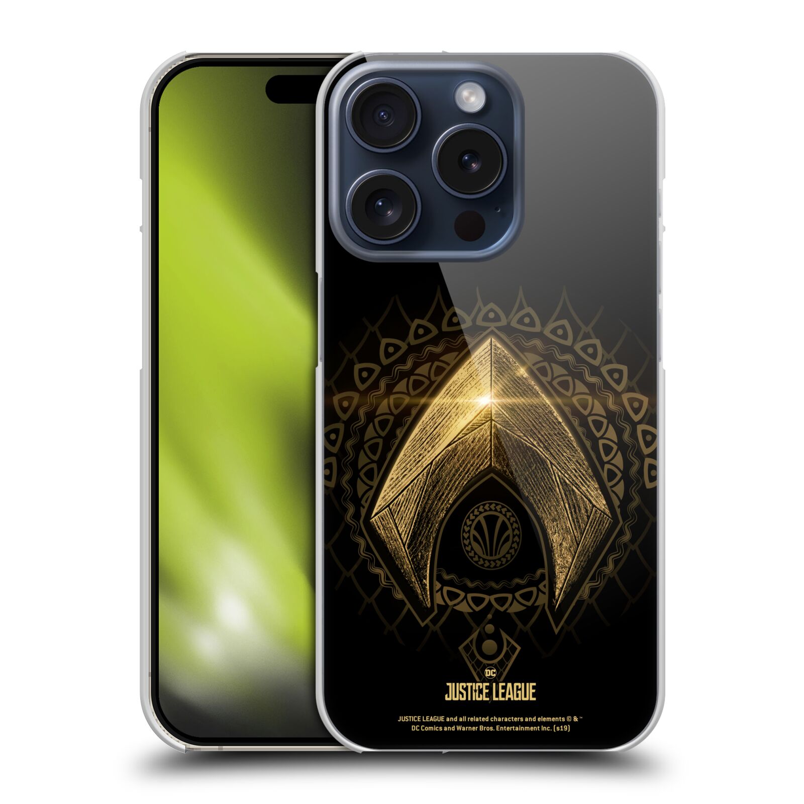 OFFICIAL JUSTICE LEAGUE MOVIE LOGOS HARD BACK CASE FOR APPLE iPHONE PHONES - Picture 8 of 14