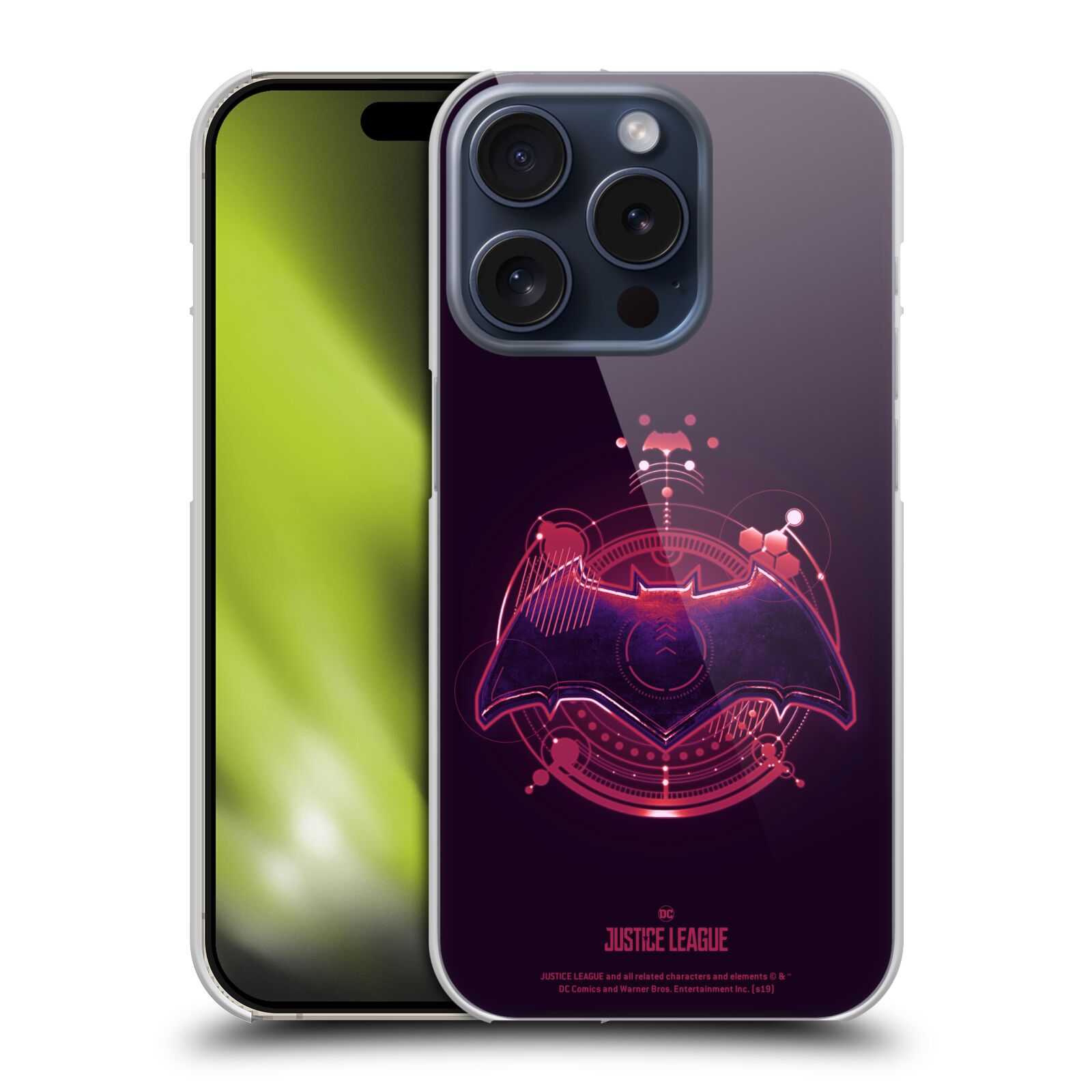 OFFICIAL JUSTICE LEAGUE MOVIE LOGOS HARD BACK CASE FOR APPLE iPHONE PHONES - Picture 9 of 14