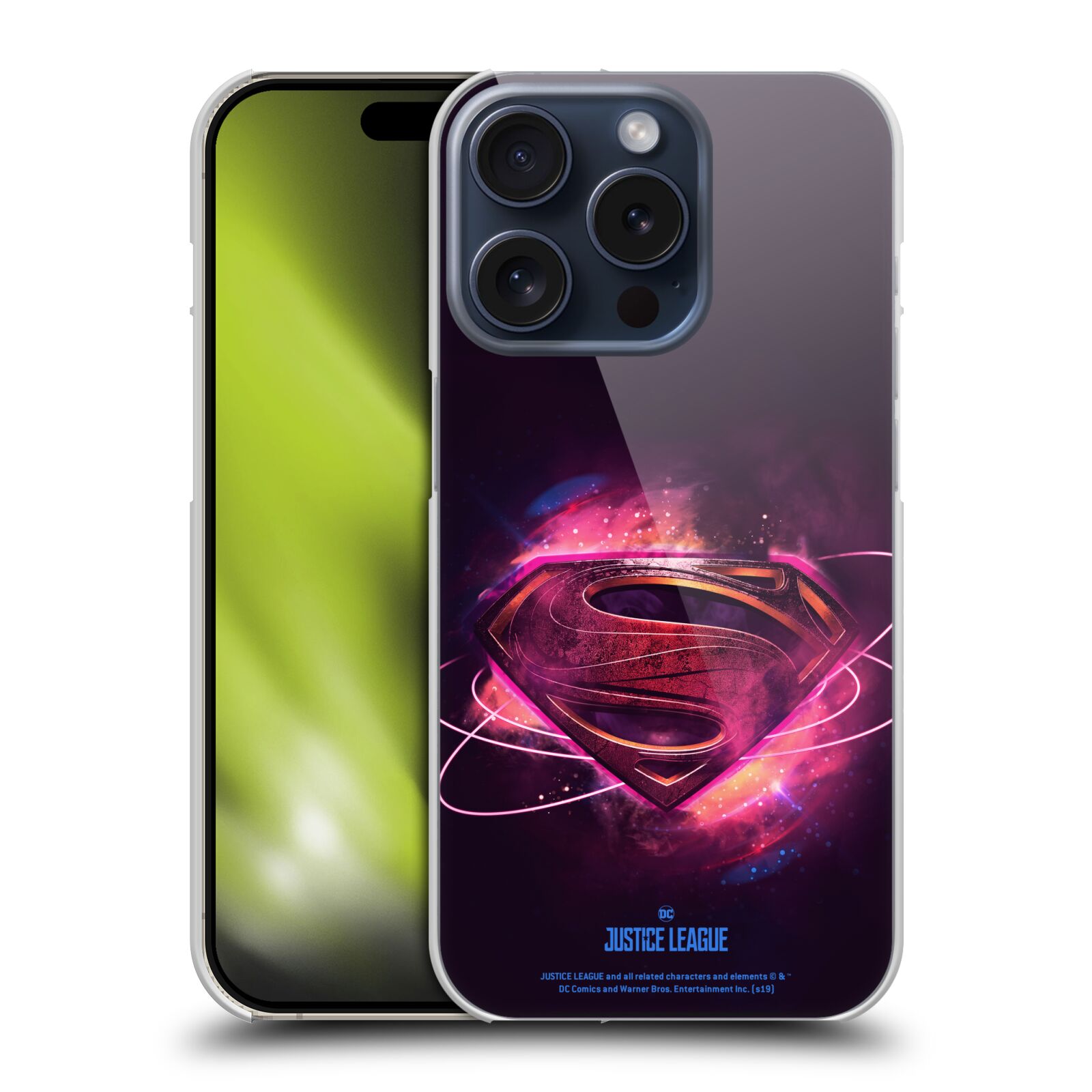 OFFICIAL JUSTICE LEAGUE MOVIE LOGOS HARD BACK CASE FOR APPLE iPHONE PHONES - Picture 12 of 14