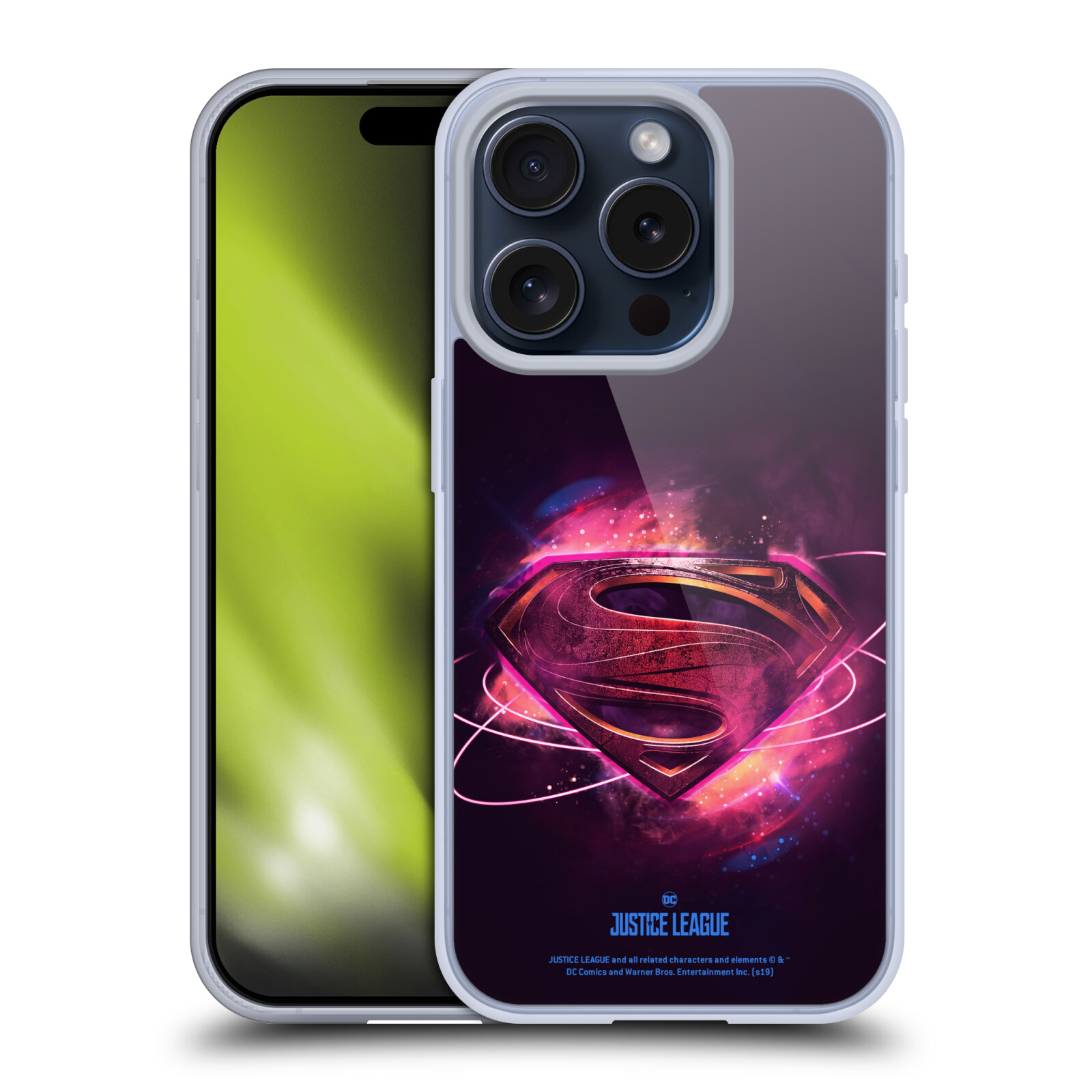 OFFICIAL JUSTICE LEAGUE MOVIE LOGOS SOFT GEL CASE FOR APPLE iPHONE PHONES - Picture 14 of 17