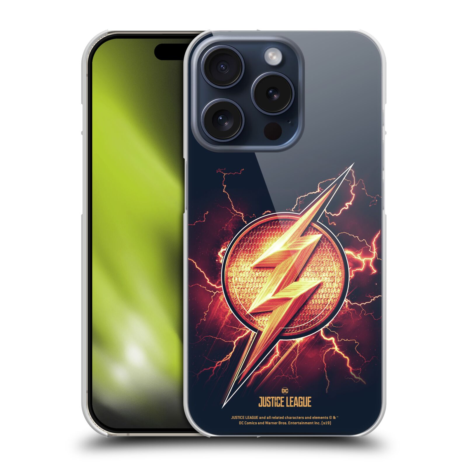 OFFICIAL JUSTICE LEAGUE MOVIE LOGOS HARD BACK CASE FOR APPLE iPHONE PHONES - Picture 13 of 14