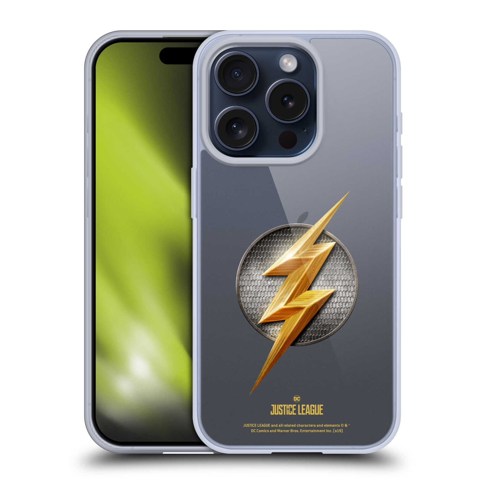 OFFICIAL JUSTICE LEAGUE MOVIE LOGOS SOFT GEL CASE FOR APPLE iPHONE PHONES - Picture 15 of 17