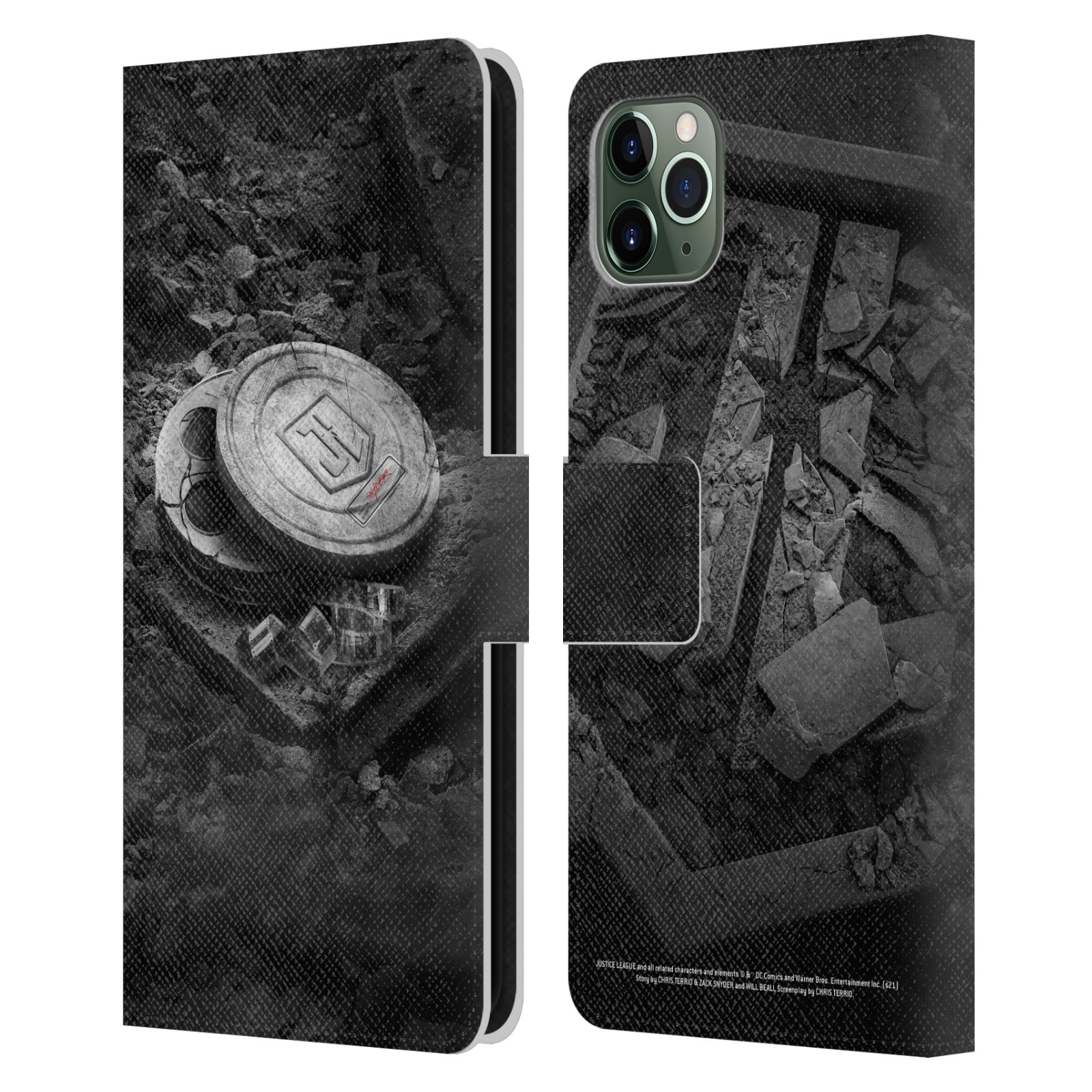 ZACK SNYDER'S JUSTICE LEAGUE SNYDER CUT GRAPHICS LEATHER BOOK CASE APPLE iPHONE - Picture 11 of 13