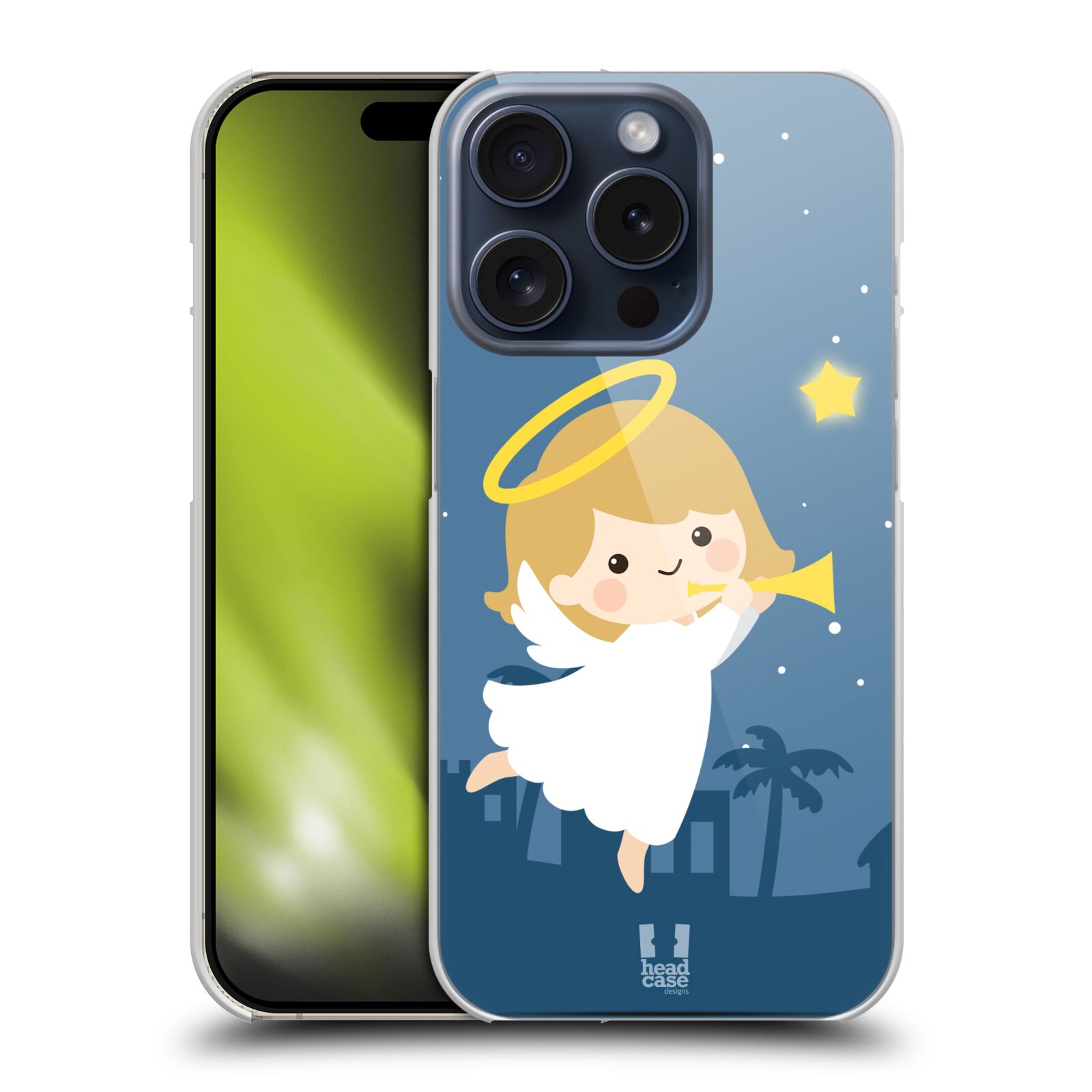 HEAD CASE DESIGNS JOLLY CHRISTMAS TOONS HARD BACK CASE FOR APPLE iPHONE PHONES - Picture 8 of 15