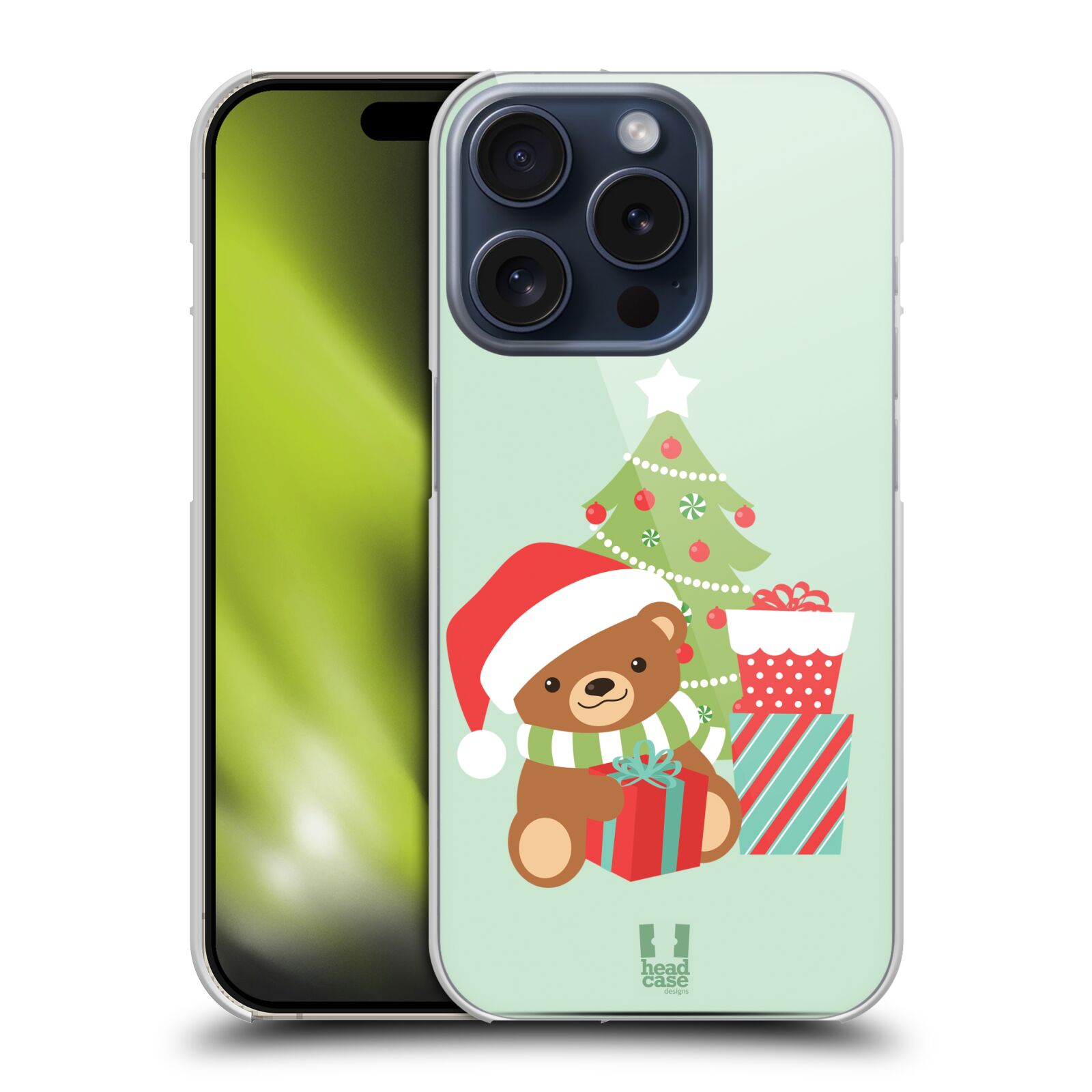 HEAD CASE DESIGNS JOLLY CHRISTMAS TOONS HARD BACK CASE FOR APPLE iPHONE PHONES - Picture 9 of 15
