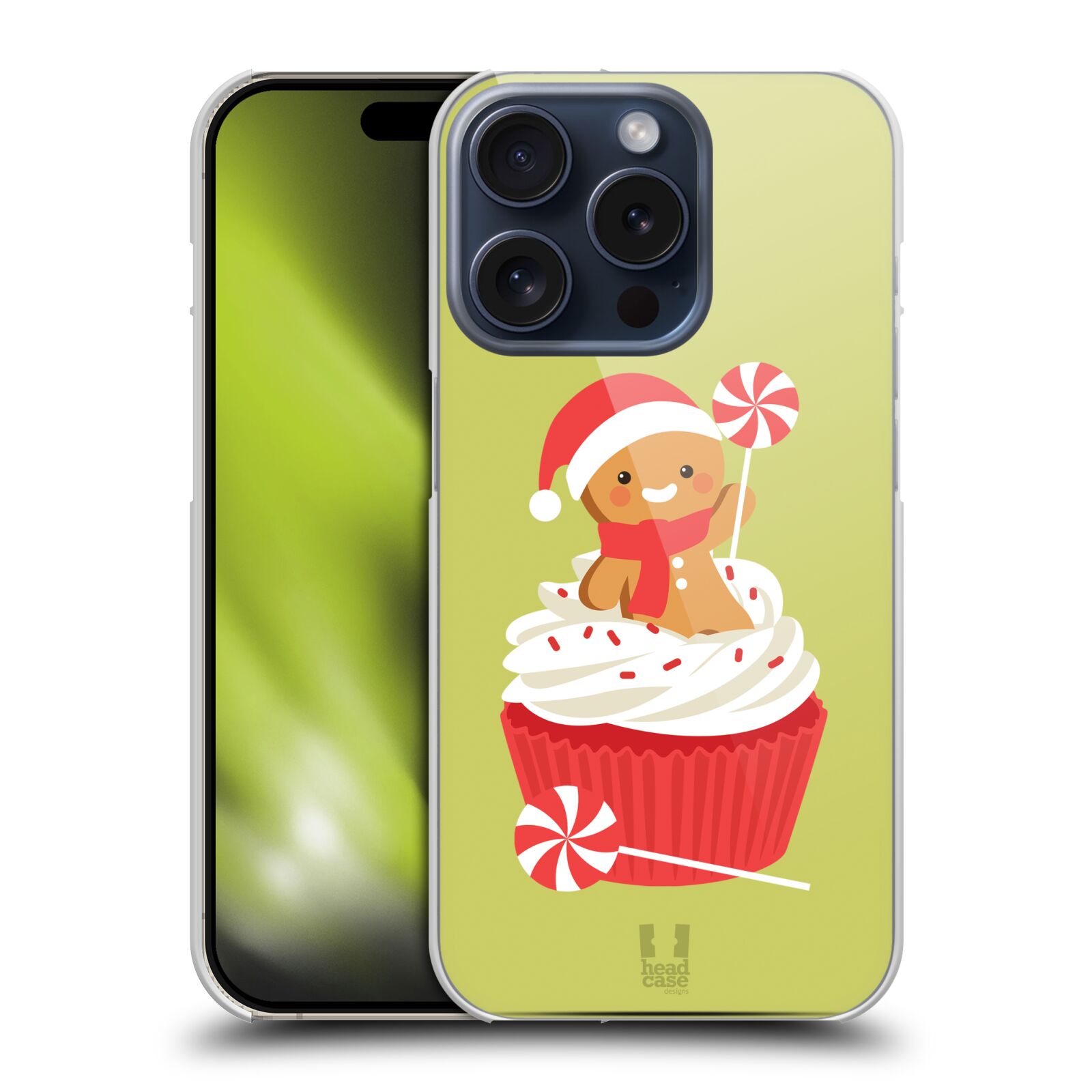 HEAD CASE DESIGNS JOLLY CHRISTMAS TOONS HARD BACK CASE FOR APPLE iPHONE PHONES - Picture 11 of 15