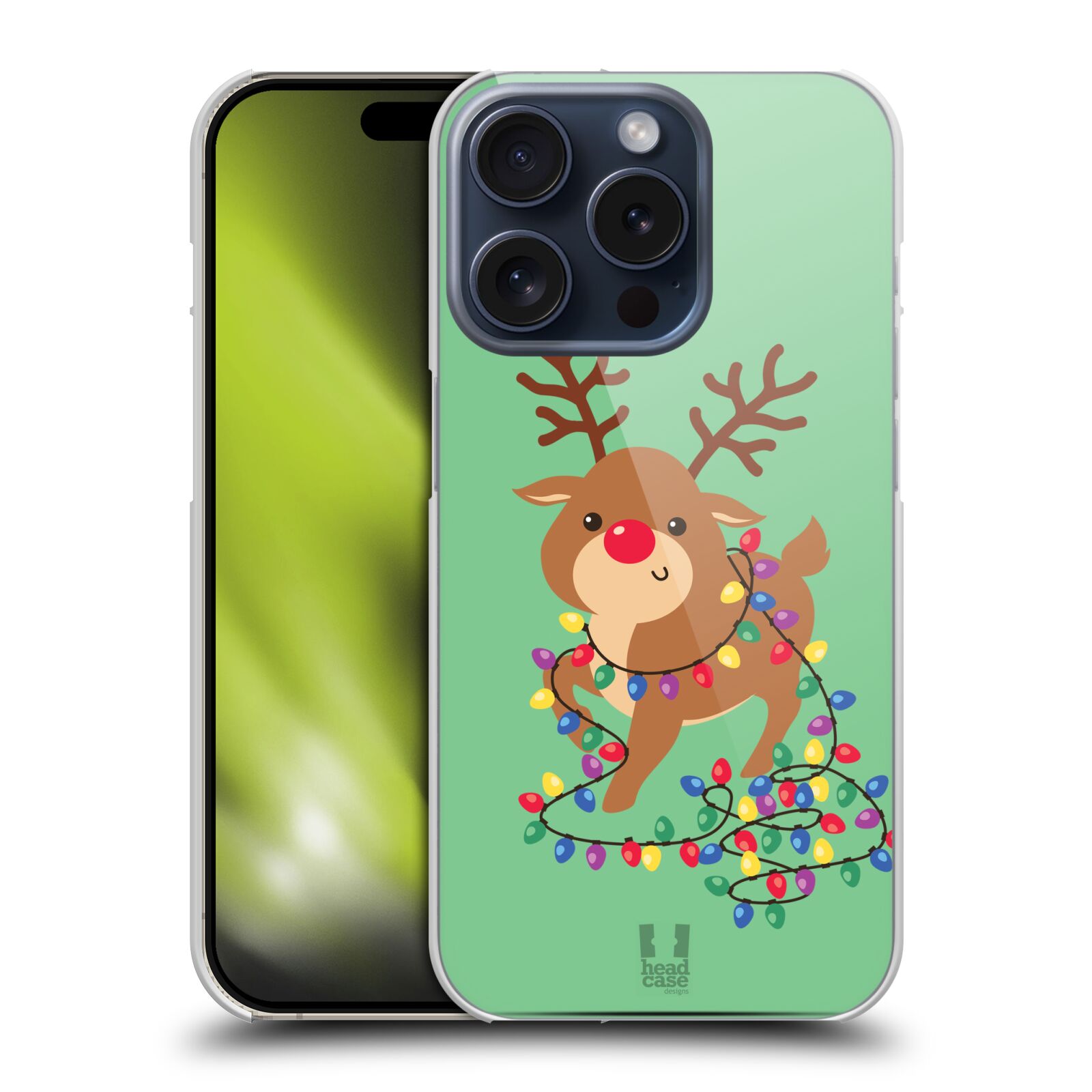 HEAD CASE DESIGNS JOLLY CHRISTMAS TOONS HARD BACK CASE FOR APPLE iPHONE PHONES - Picture 13 of 15