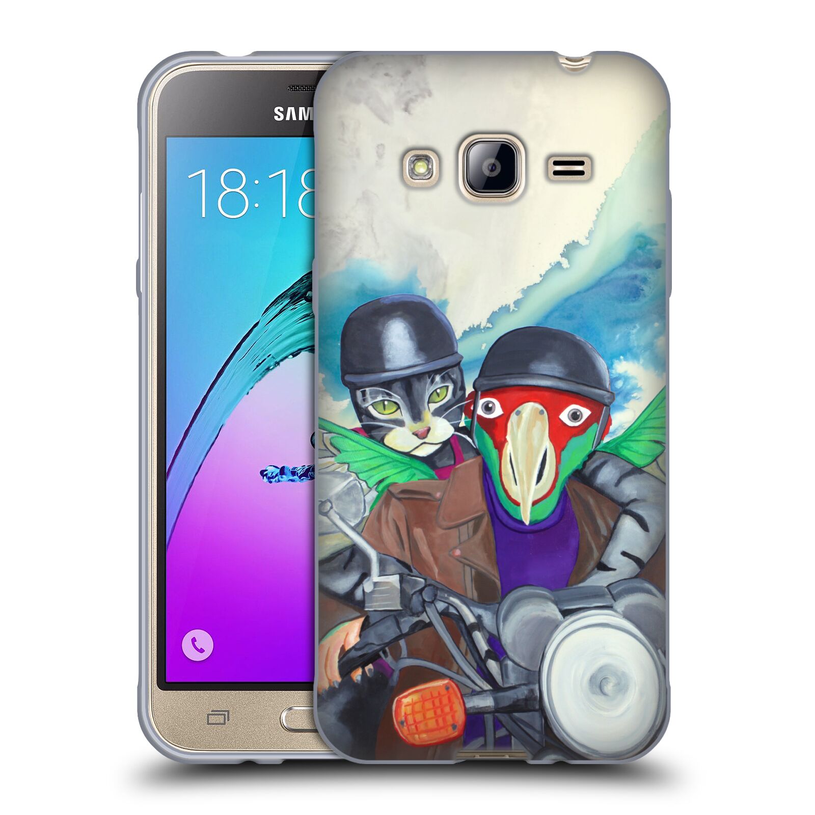FUNDA OFICIAL JODY WRIGHT ANIMALS GEL SUAVE PARA TELÉFONOS SAMSUNG 3 - Imagen 9 de 16
