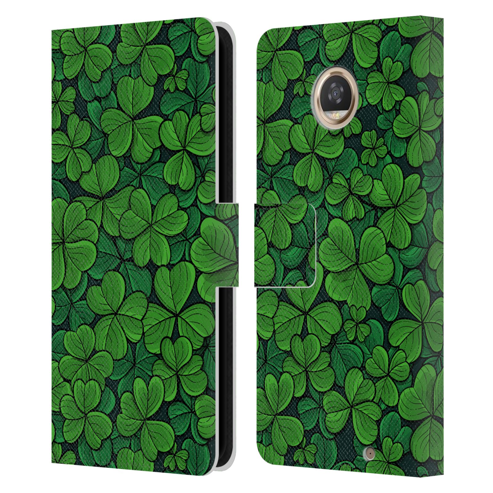 KATERINA KIRILOVA FRUITS & FOLIAGE PATTERNS LEATHER BOOK CASE MOTOROLA PHONES - Picture 9 of 16