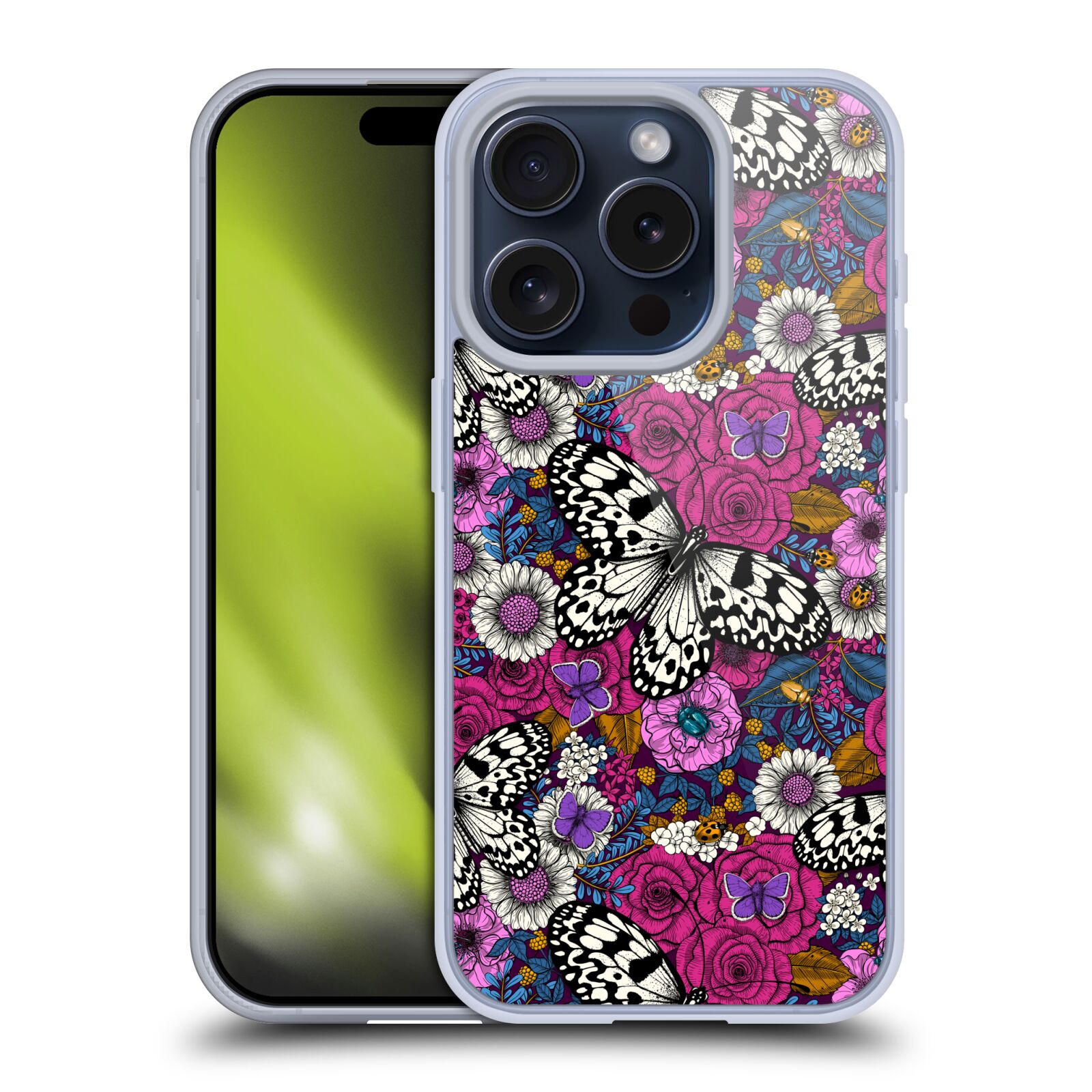 KATERINA KIRILOVA MODÈLES FLORAUX ÉTUI COQUE EN GEL POUR APPLE iPHONE TÉLÉPHONES - Photo 10 sur 17