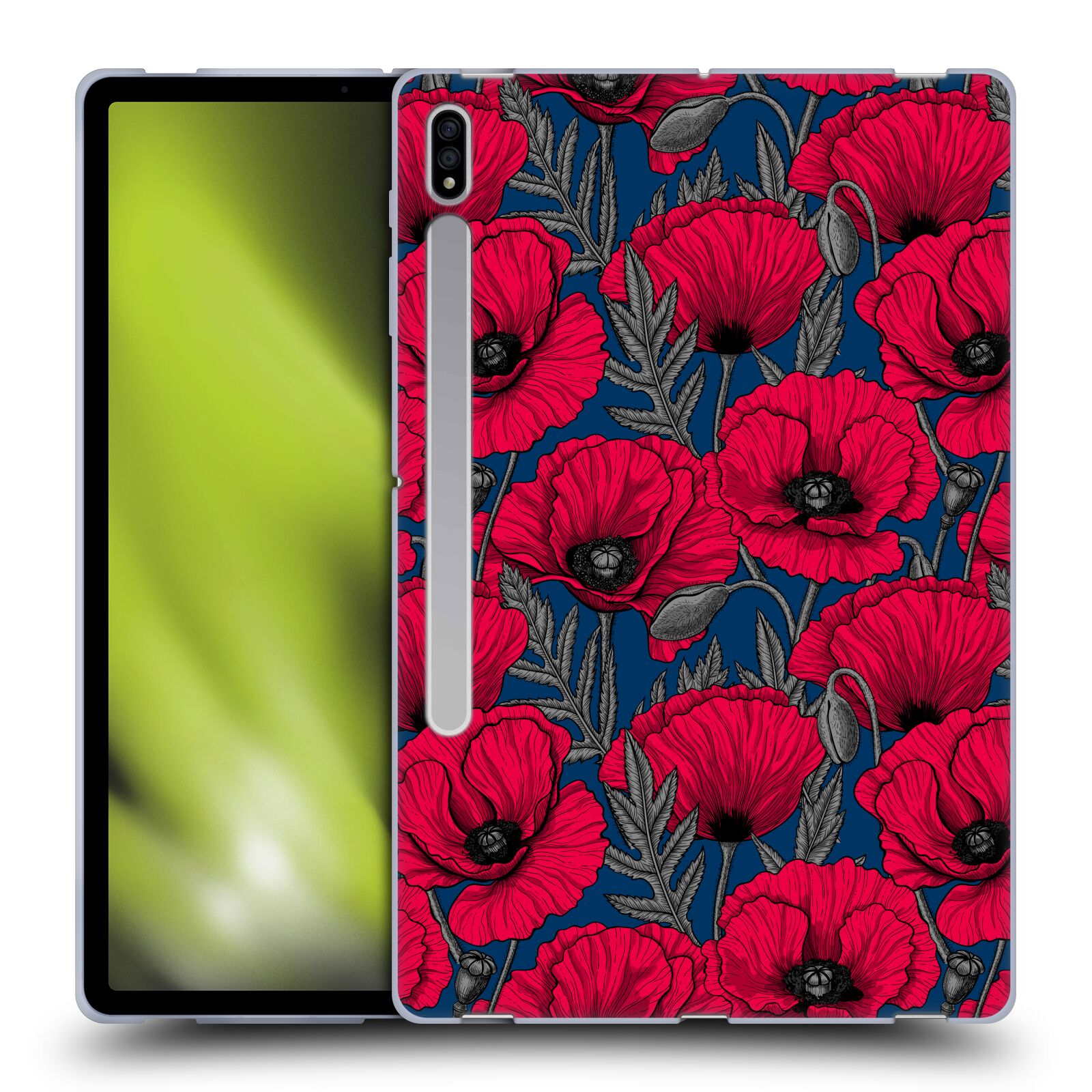 OFFICIAL KATERINA KIRILOVA FLORAL PATTERNS SOFT GEL CASE FOR SAMSUNG TABLETS 1 - Picture 13 of 17