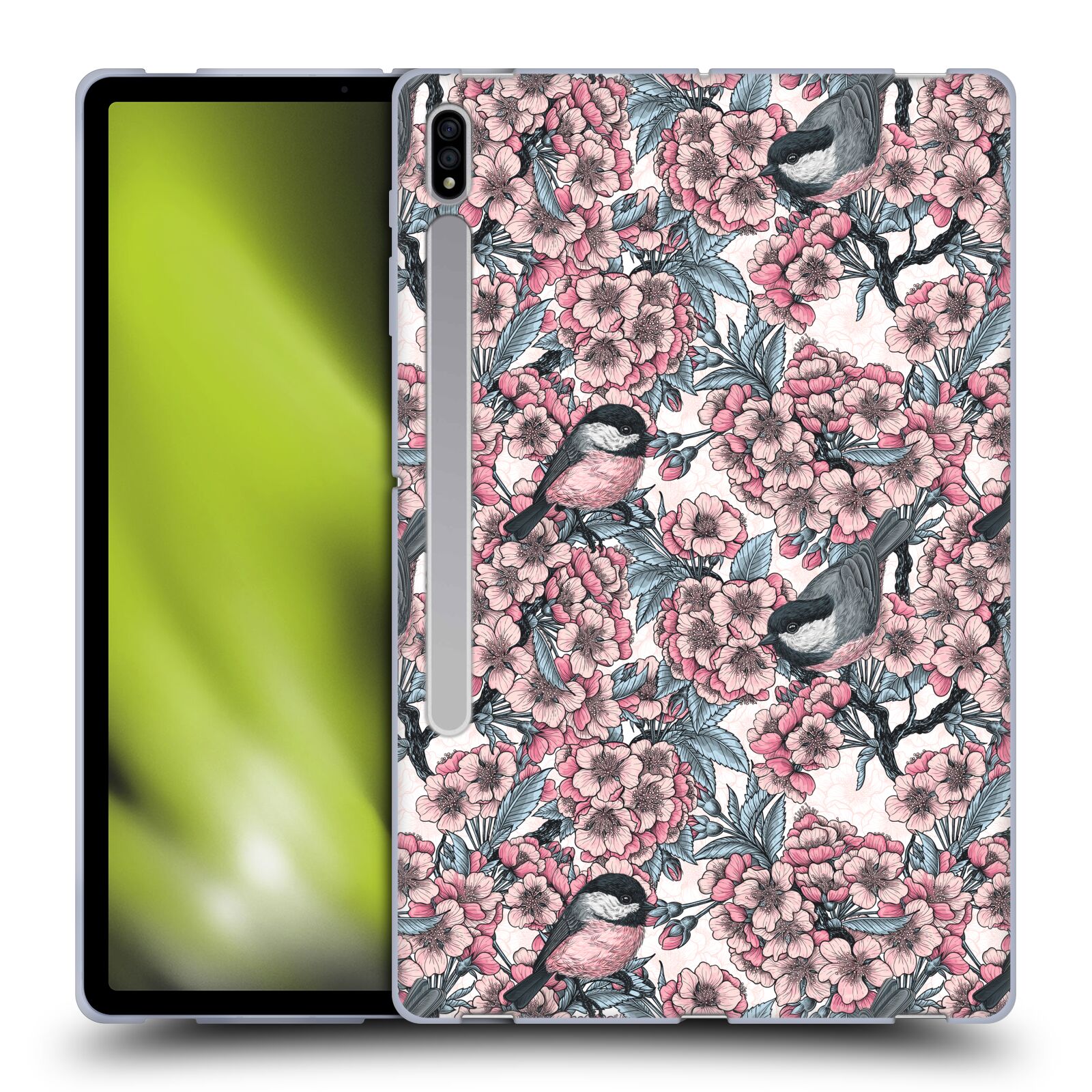 OFFICIAL KATERINA KIRILOVA FLORAL PATTERNS SOFT GEL CASE FOR SAMSUNG TABLETS 1 - Picture 14 of 17