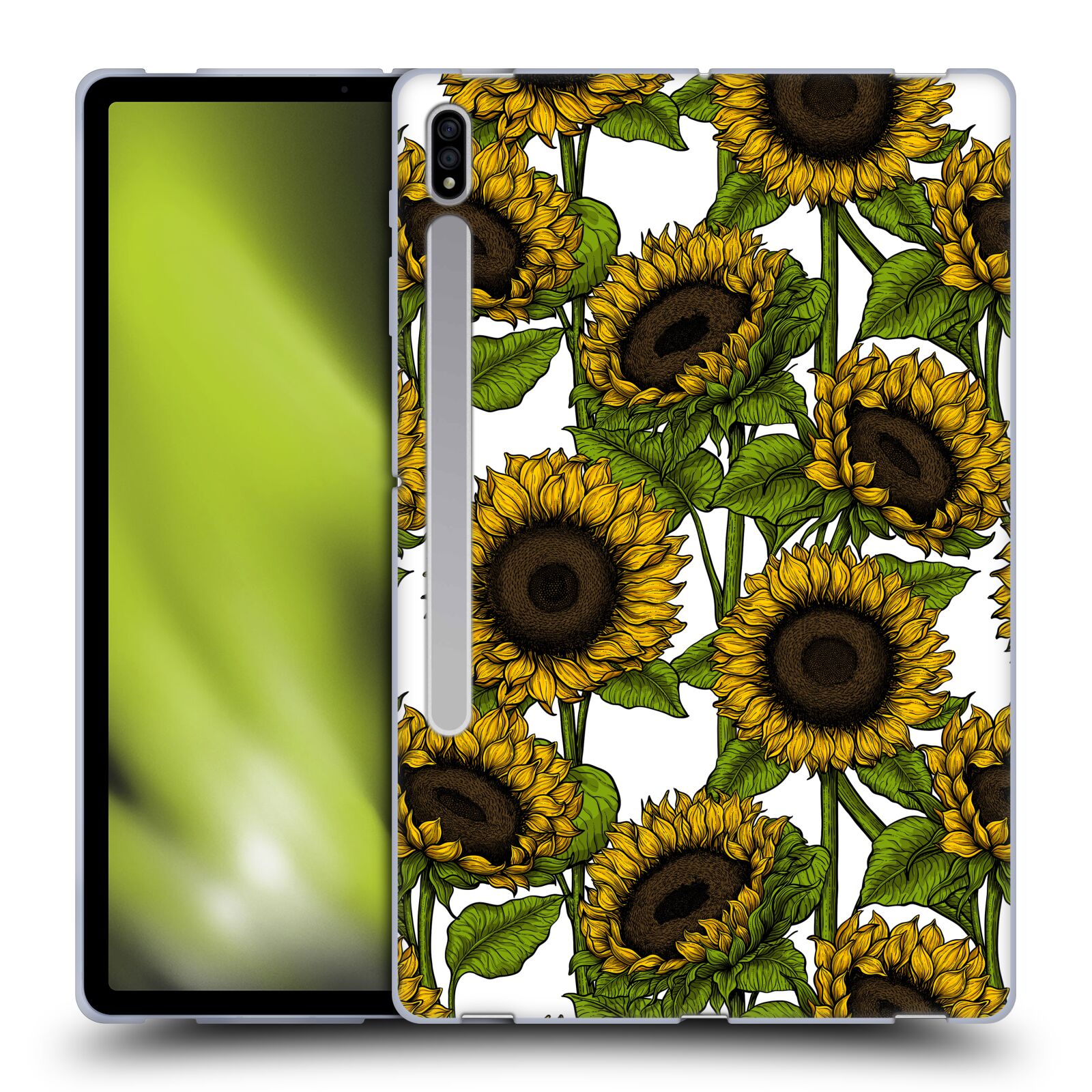 OFFICIAL KATERINA KIRILOVA FLORAL PATTERNS SOFT GEL CASE FOR SAMSUNG TABLETS 1 - Picture 15 of 17