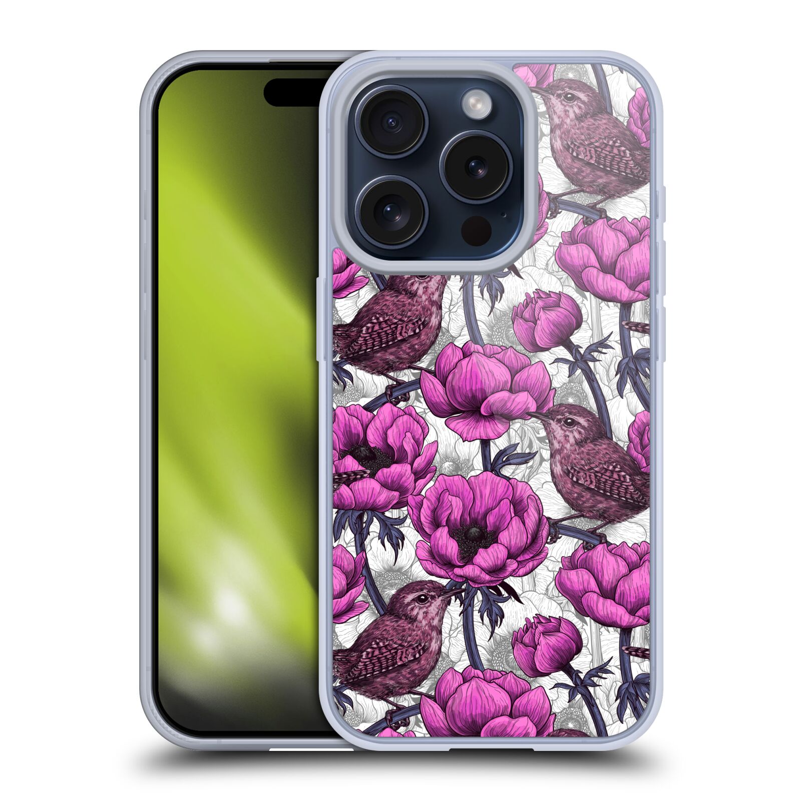 KATERINA KIRILOVA MODÈLES FLORAUX ÉTUI COQUE EN GEL POUR APPLE iPHONE TÉLÉPHONES - Photo 15 sur 17