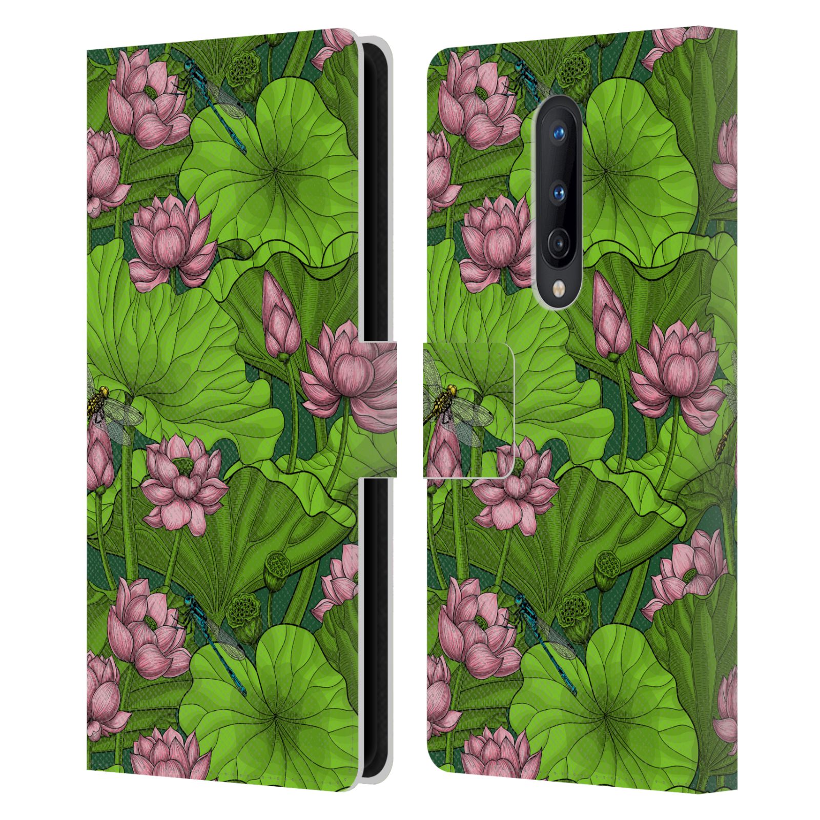 OFFICIAL KATERINA KIRILOVA GRAPHICS LEATHER BOOK CASE FOR ONEPLUS PHONES - Picture 11 of 19