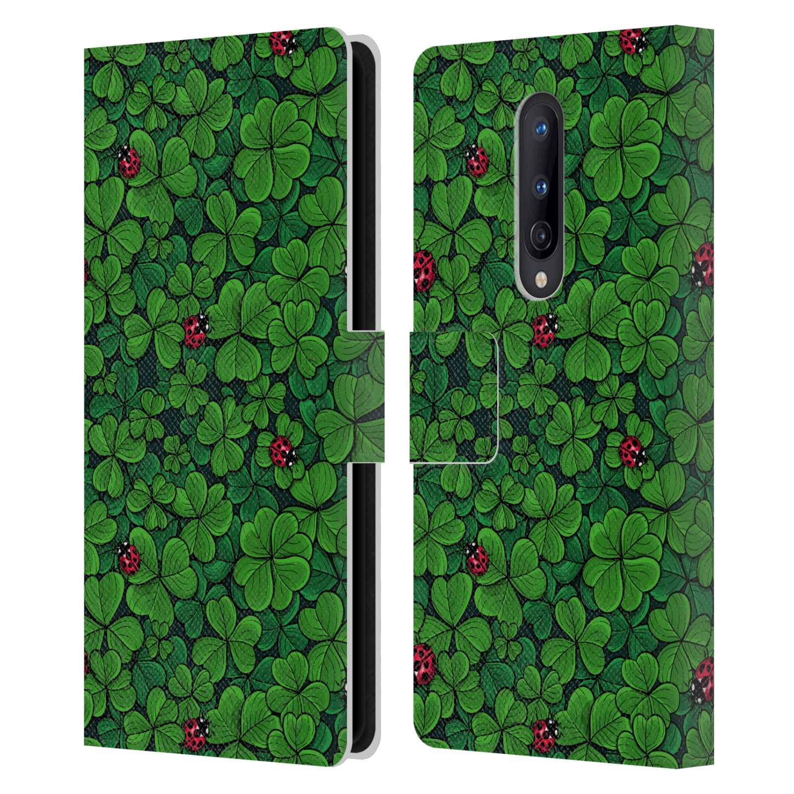 OFFICIAL KATERINA KIRILOVA GRAPHICS LEATHER BOOK CASE FOR ONEPLUS PHONES - Picture 18 of 19