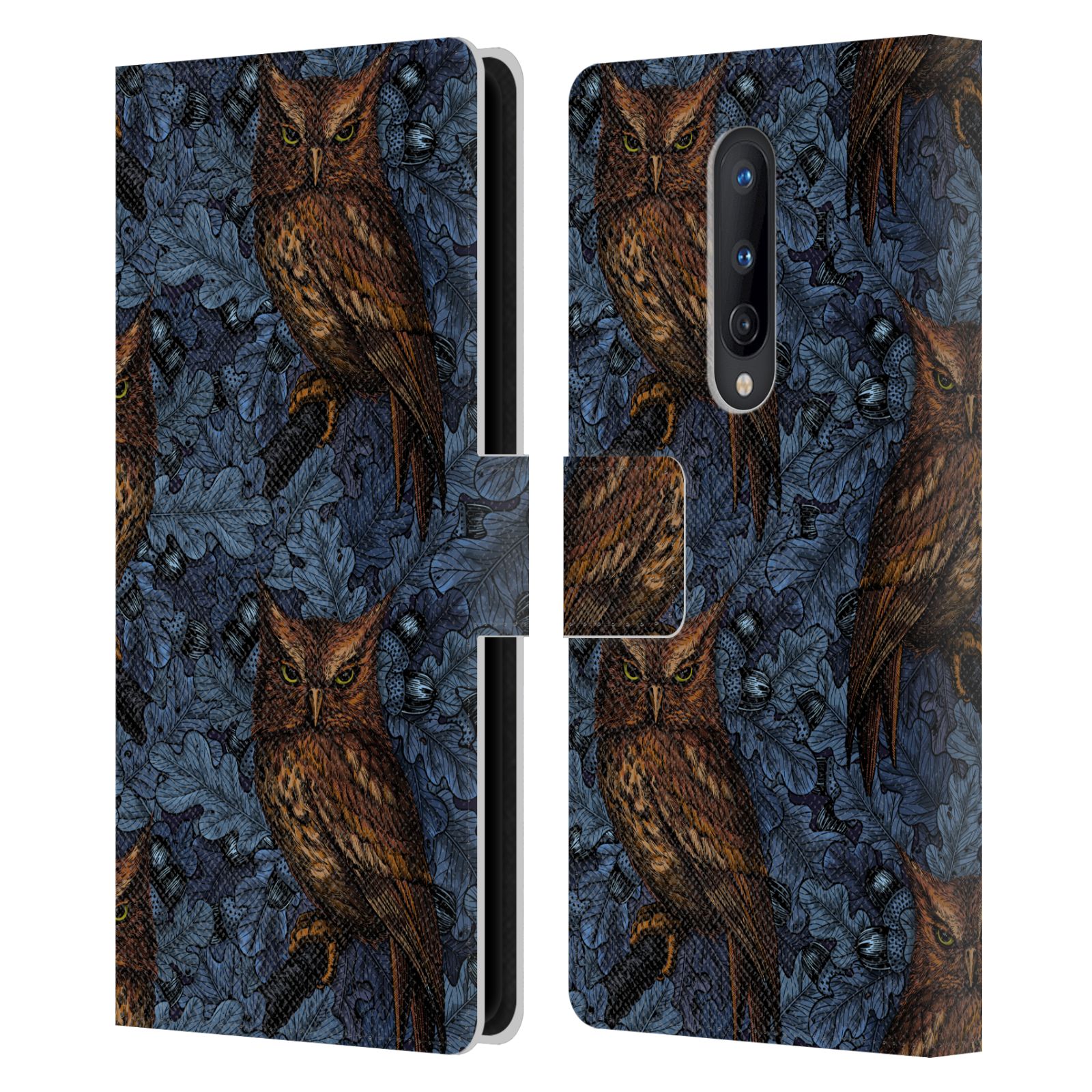 OFFICIAL KATERINA KIRILOVA GRAPHICS LEATHER BOOK CASE FOR ONEPLUS PHONES - Picture 12 of 19