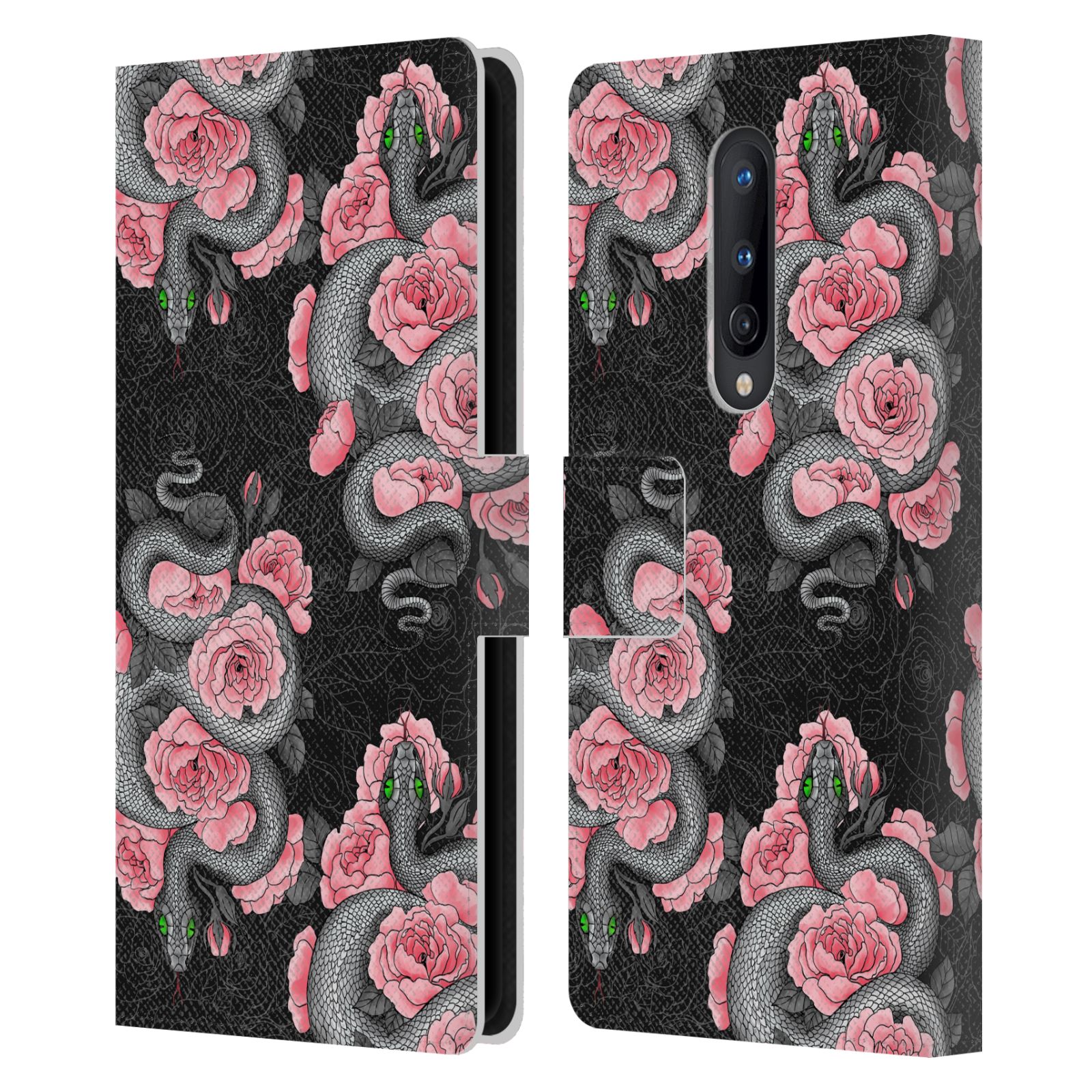 OFFICIAL KATERINA KIRILOVA GRAPHICS LEATHER BOOK CASE FOR ONEPLUS PHONES - Picture 17 of 19