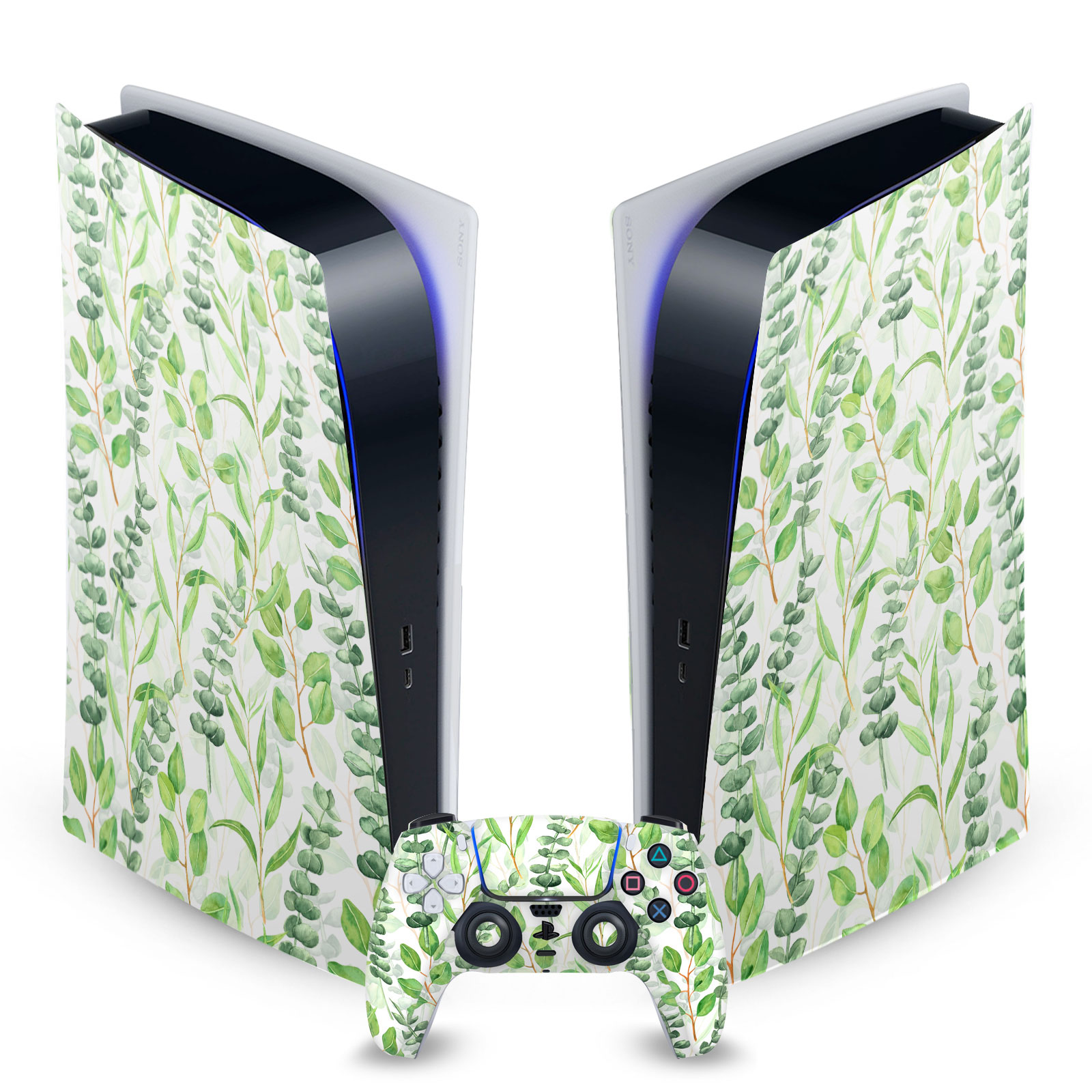 KATERINA KIRILOVA PATTERNS VINYL SKIN DECAL FOR SONY PS5 DIGITAL EDITION BUNDLE