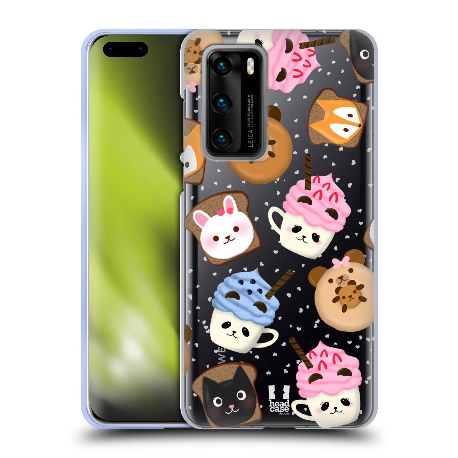 HEAD CASE DESIGNS KAWAII FOOD SOFT GEL CASE FOR HUAWEI PHONES 4