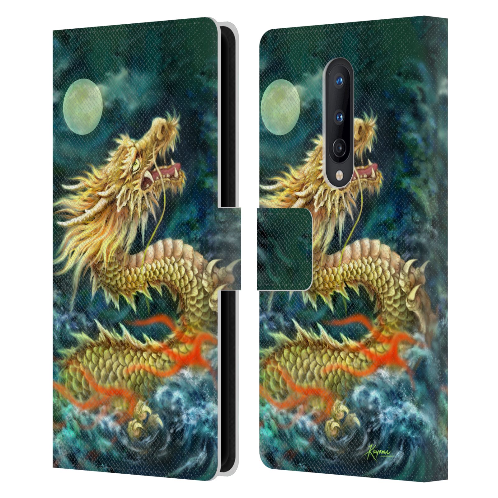 OFFICIAL KAYOMI HARAI ANIMALS AND FANTASY LEATHER BOOK CASE FOR ONEPLUS PHONES - Picture 7 of 18