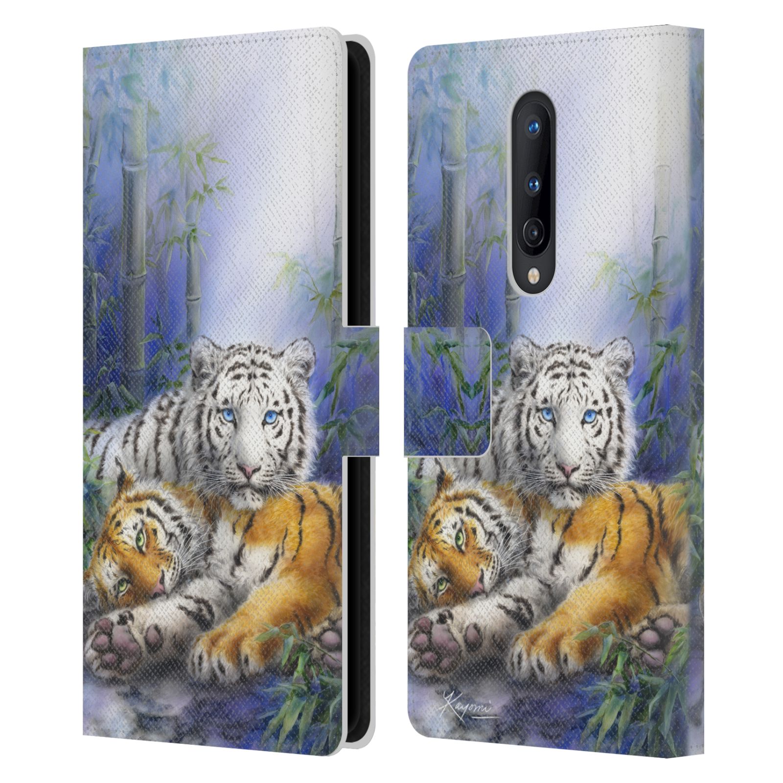OFFICIAL KAYOMI HARAI ANIMALS AND FANTASY LEATHER BOOK CASE FOR ONEPLUS PHONES - Picture 9 of 18