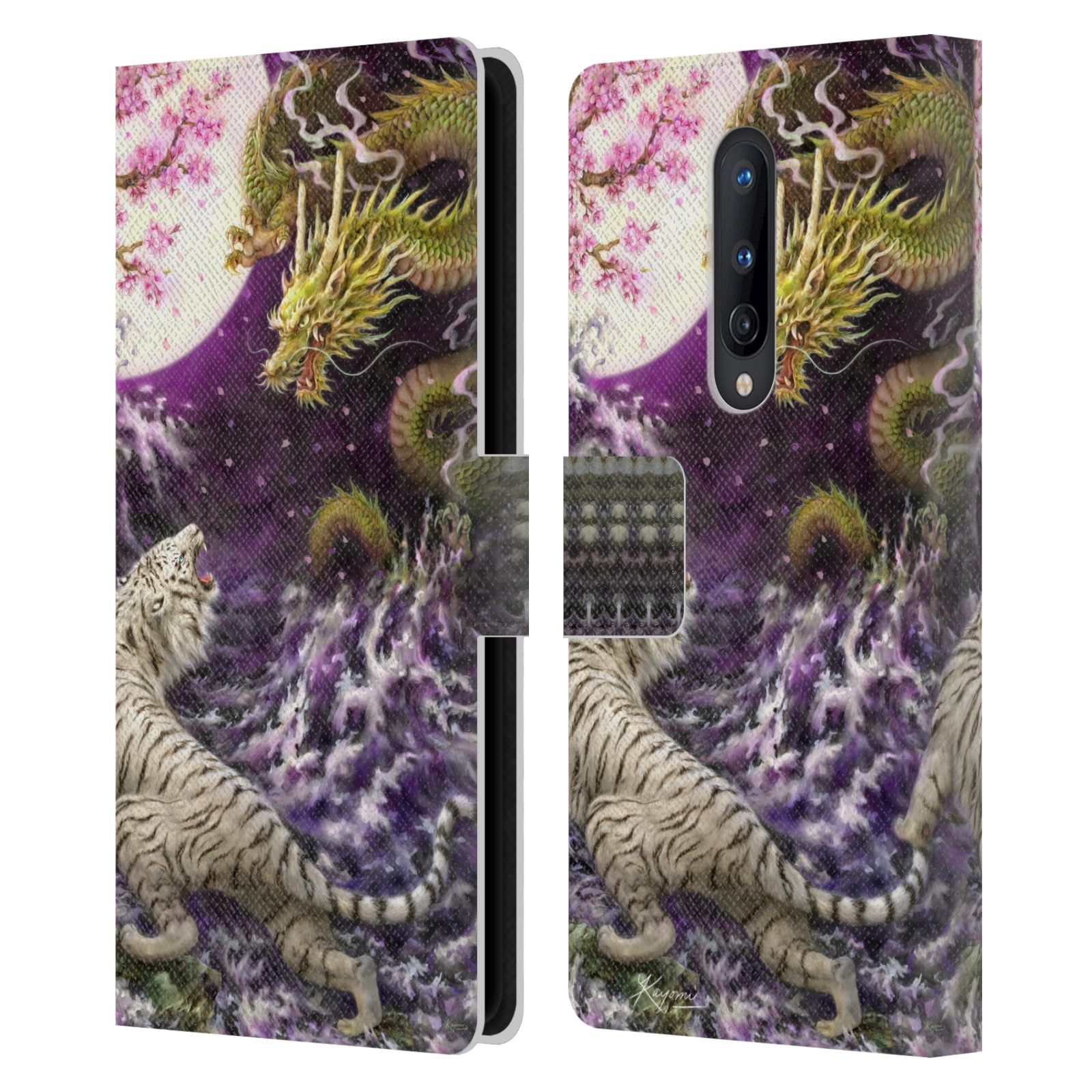 OFFICIAL KAYOMI HARAI ANIMALS AND FANTASY LEATHER BOOK CASE FOR ONEPLUS PHONES - Picture 8 of 18