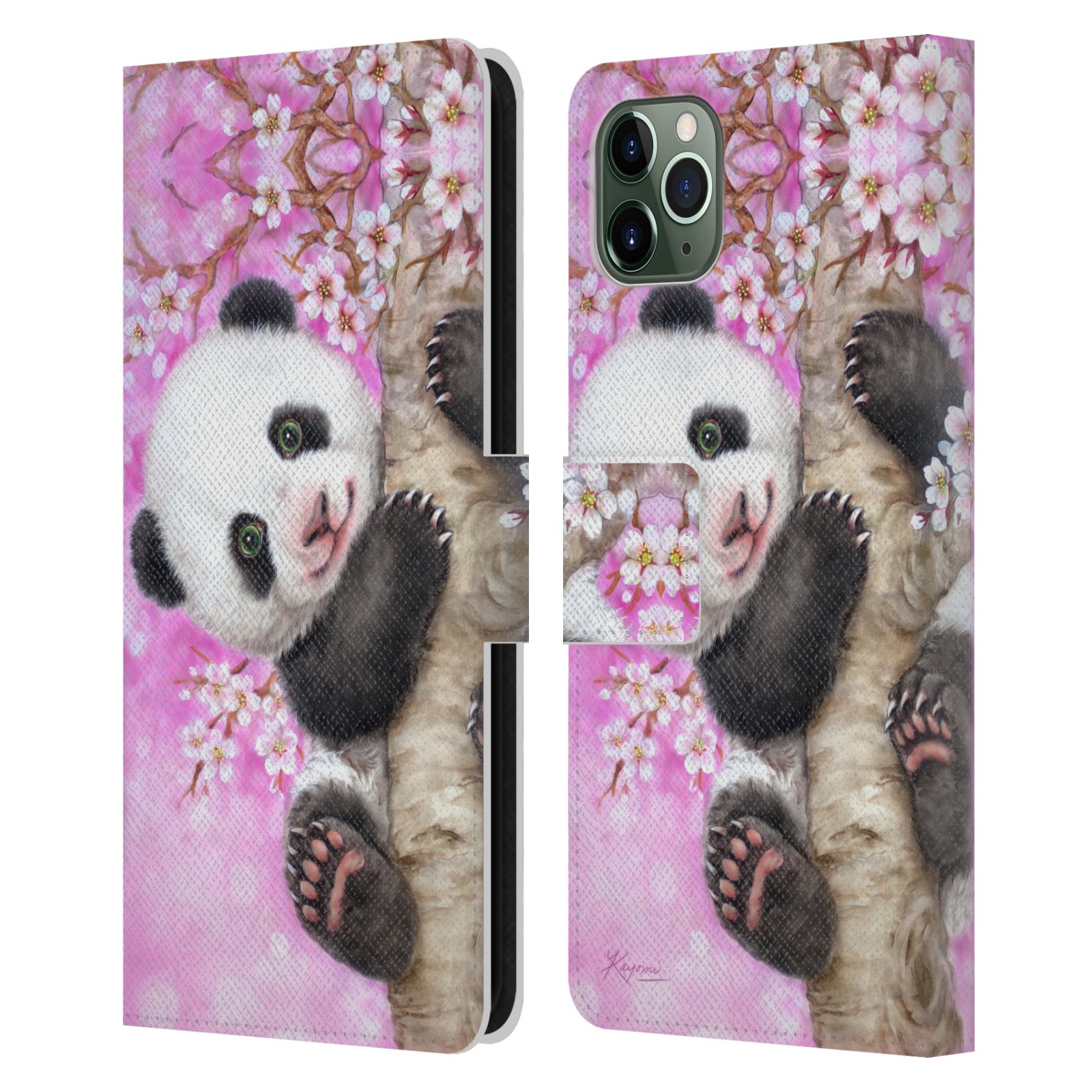OFFICIEL KAYOMI HARAI ANIMAUX ET FANTAISIE ÉTUI COQUE EN CUIR POUR APPLE iPHONE - Photo 16 sur 18