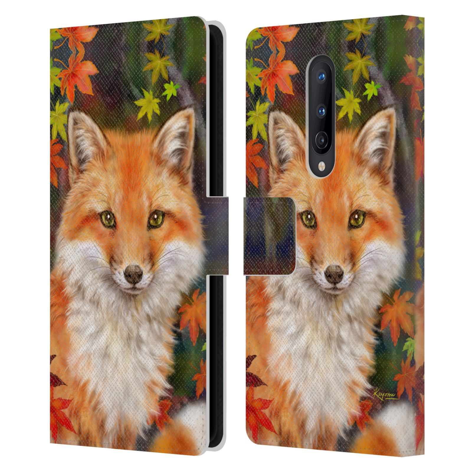OFFICIAL KAYOMI HARAI ANIMALS AND FANTASY LEATHER BOOK CASE FOR ONEPLUS PHONES - Picture 13 of 18