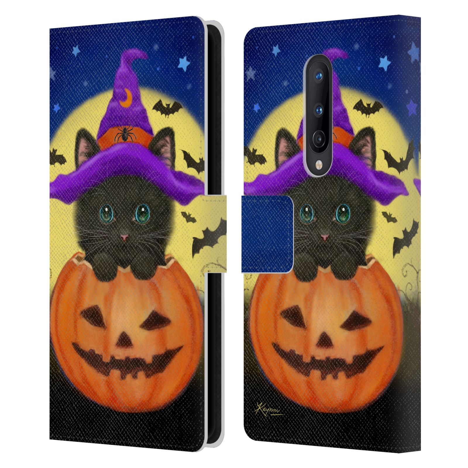 OFFICIAL KAYOMI HARAI ANIMALS AND FANTASY LEATHER BOOK CASE FOR ONEPLUS PHONES - Picture 14 of 18