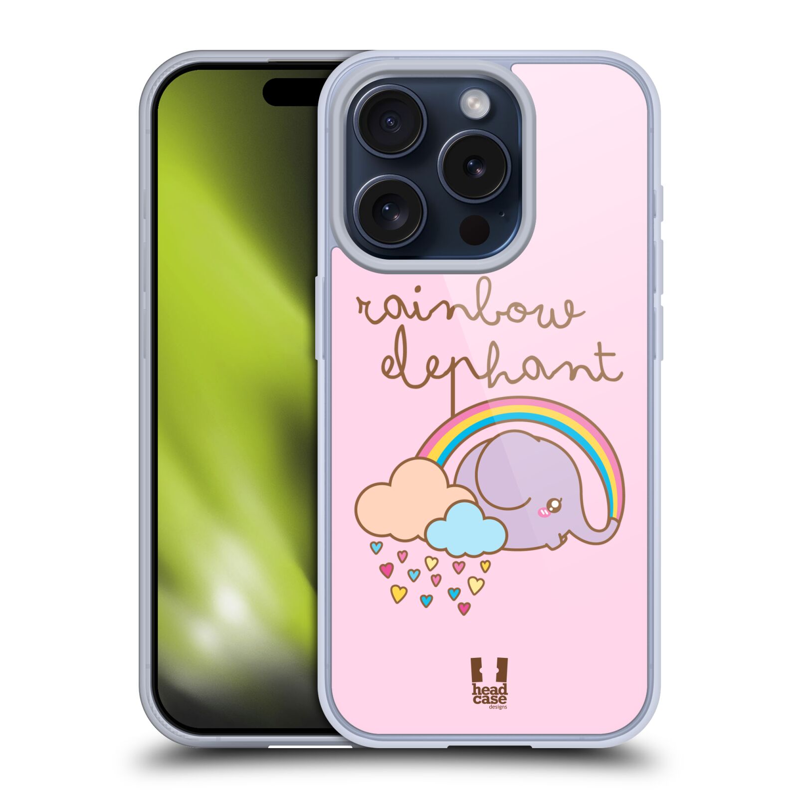 HEAD CASE DESIGNS KAWAII ELEPHANT SOFT GEL CASE FOR APPLE iPHONE PHONES - Picture 12 of 12