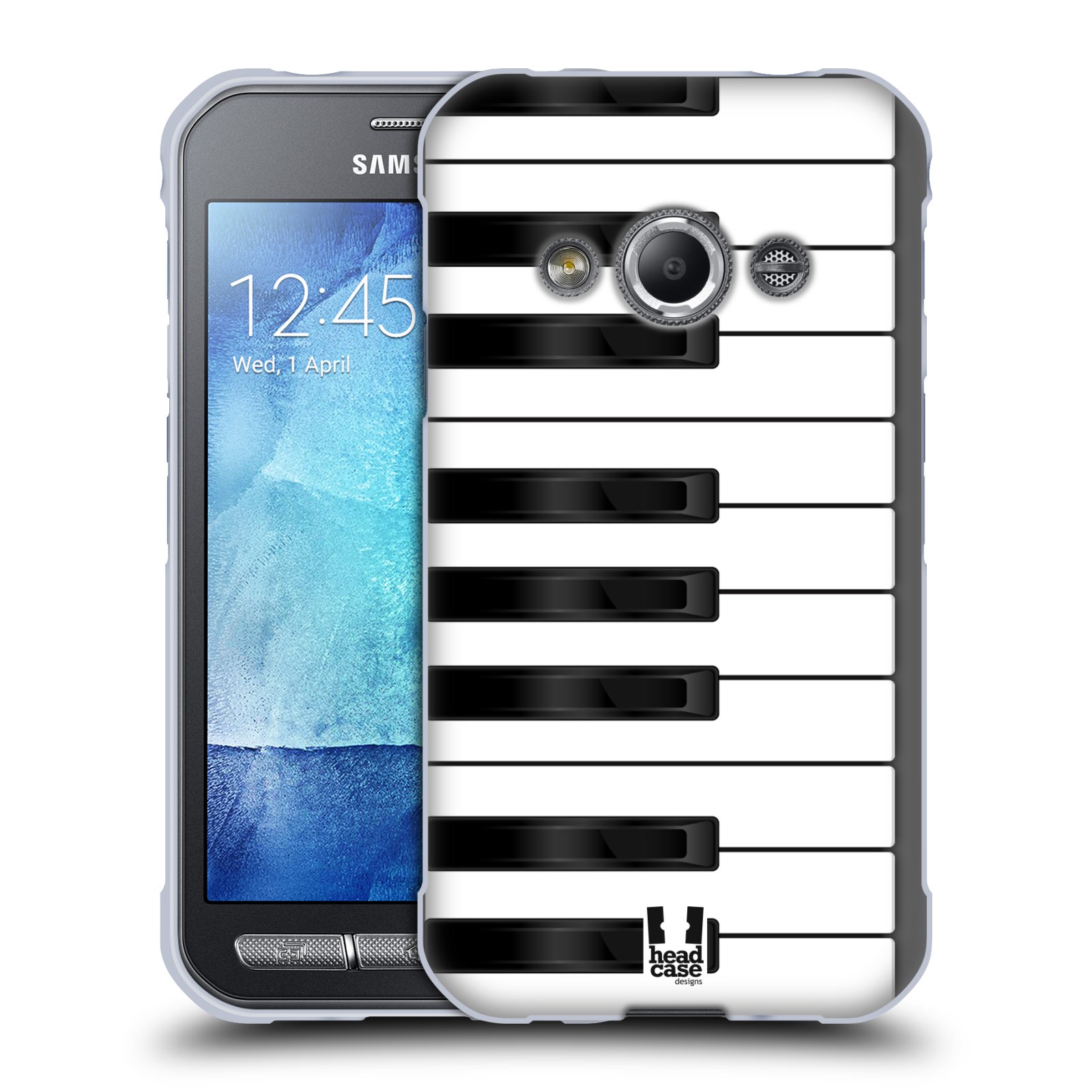 HEAD CASE DESIGNS KEYS SOFT GEL CASE FOR SAMSUNG PHONES 4