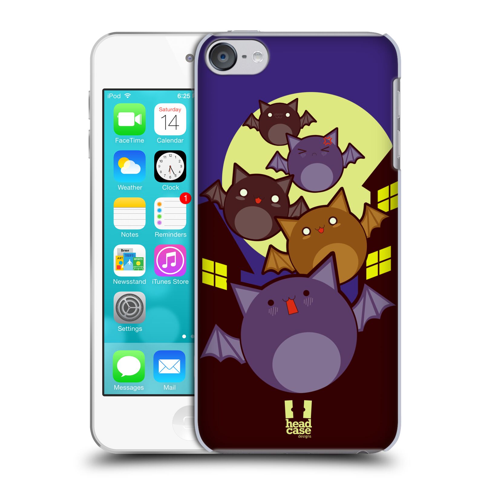 Head Case Designs Halloween Kawaii Case Wallpaper For Apple Ipod Touch Mp3 Ebay