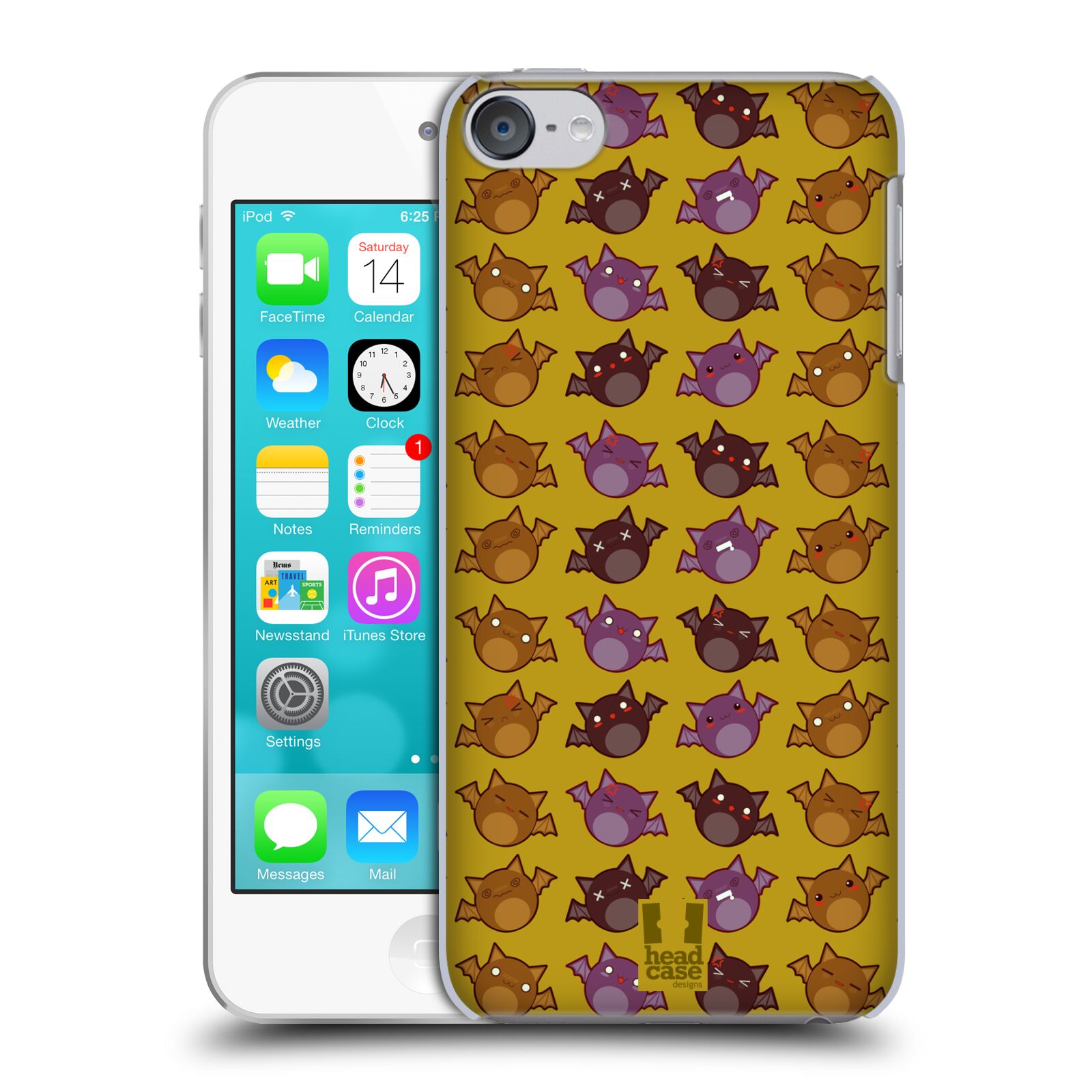 Head Case Designs Halloween Kawaii Case Wallpaper For Apple Ipod Touch Mp3 Ebay